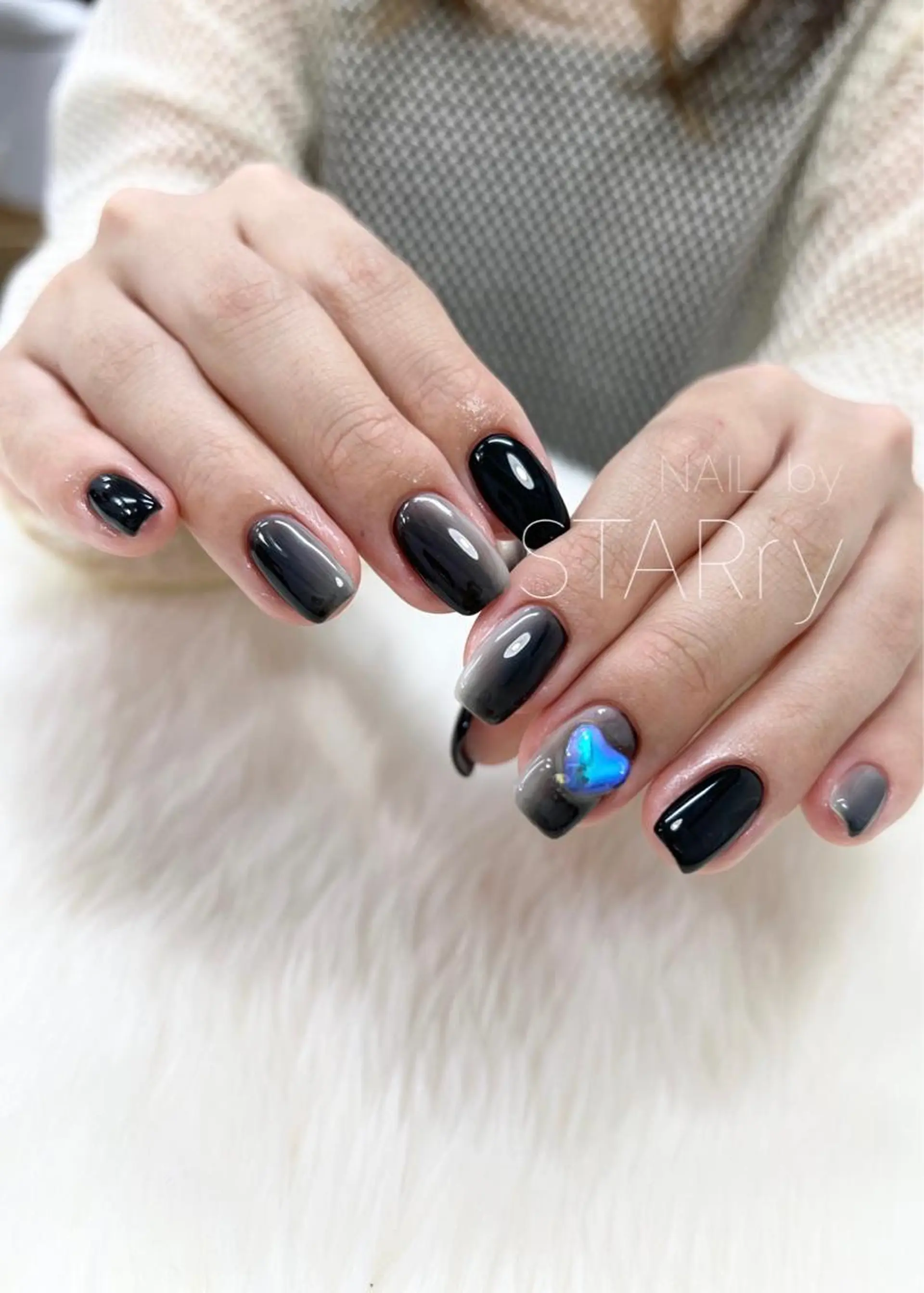 ネイル アートネイル ジェルネイル ニュアンスネイル パラジェル シンプルネイル NAIL by STARry 川口のネイルデザイン