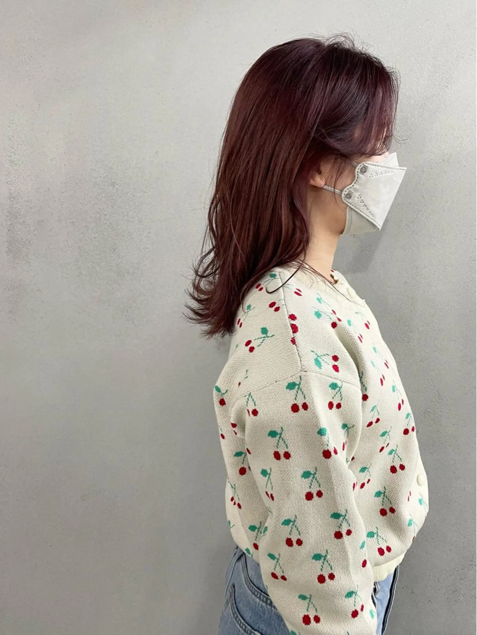 セミロング カラー パーマ ヘアアレンジ メンズ キッズ ネイル マツエク・マツパ アイブロウ メンズブリーチ ブリーチ ピンクカラー カラーマツエク ピンク #tag 稗田綾加のヘアスタイル