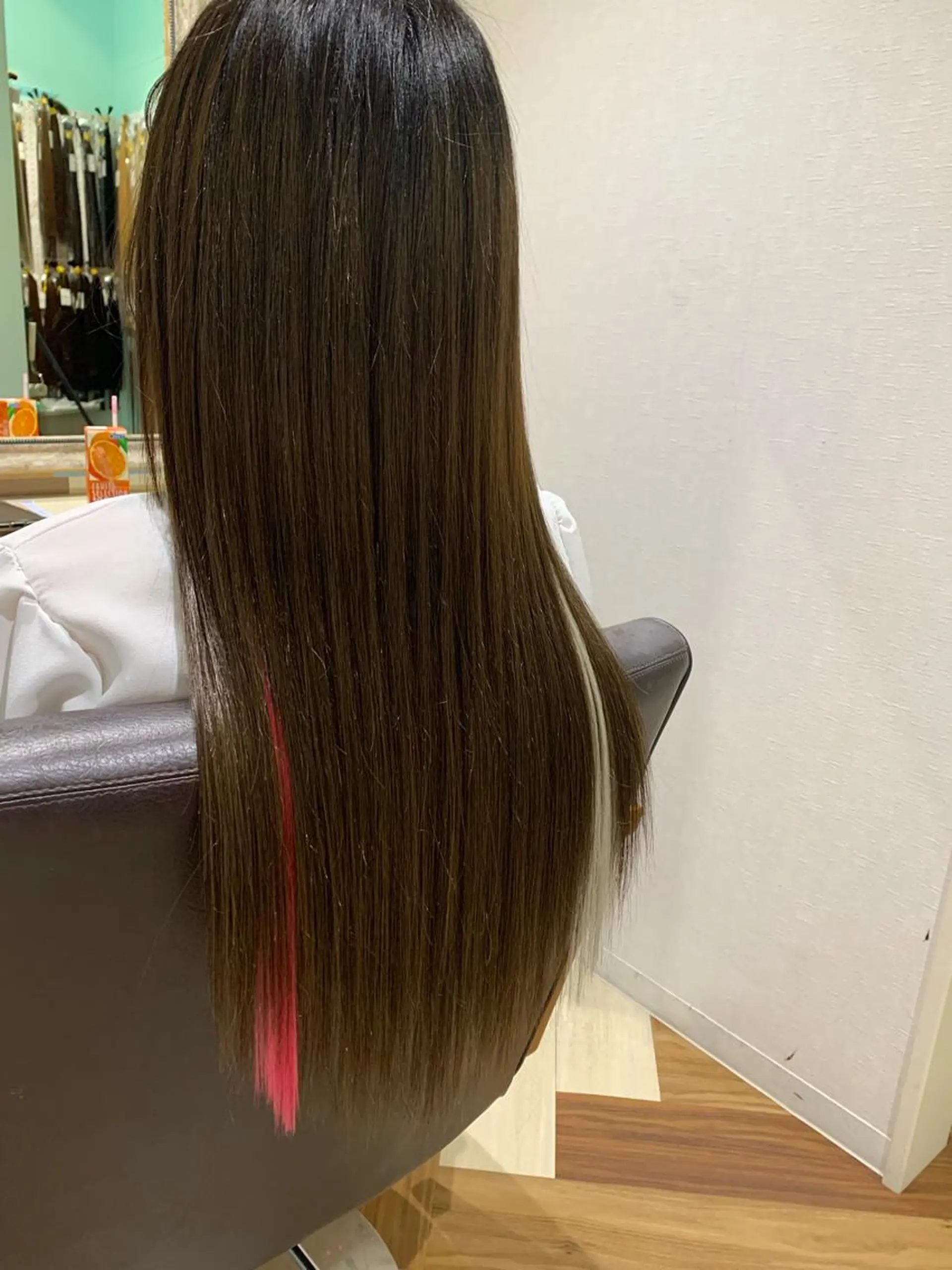 ミディアム 編み込みエクステ エクステ stylist Yukieのヘアスタイル