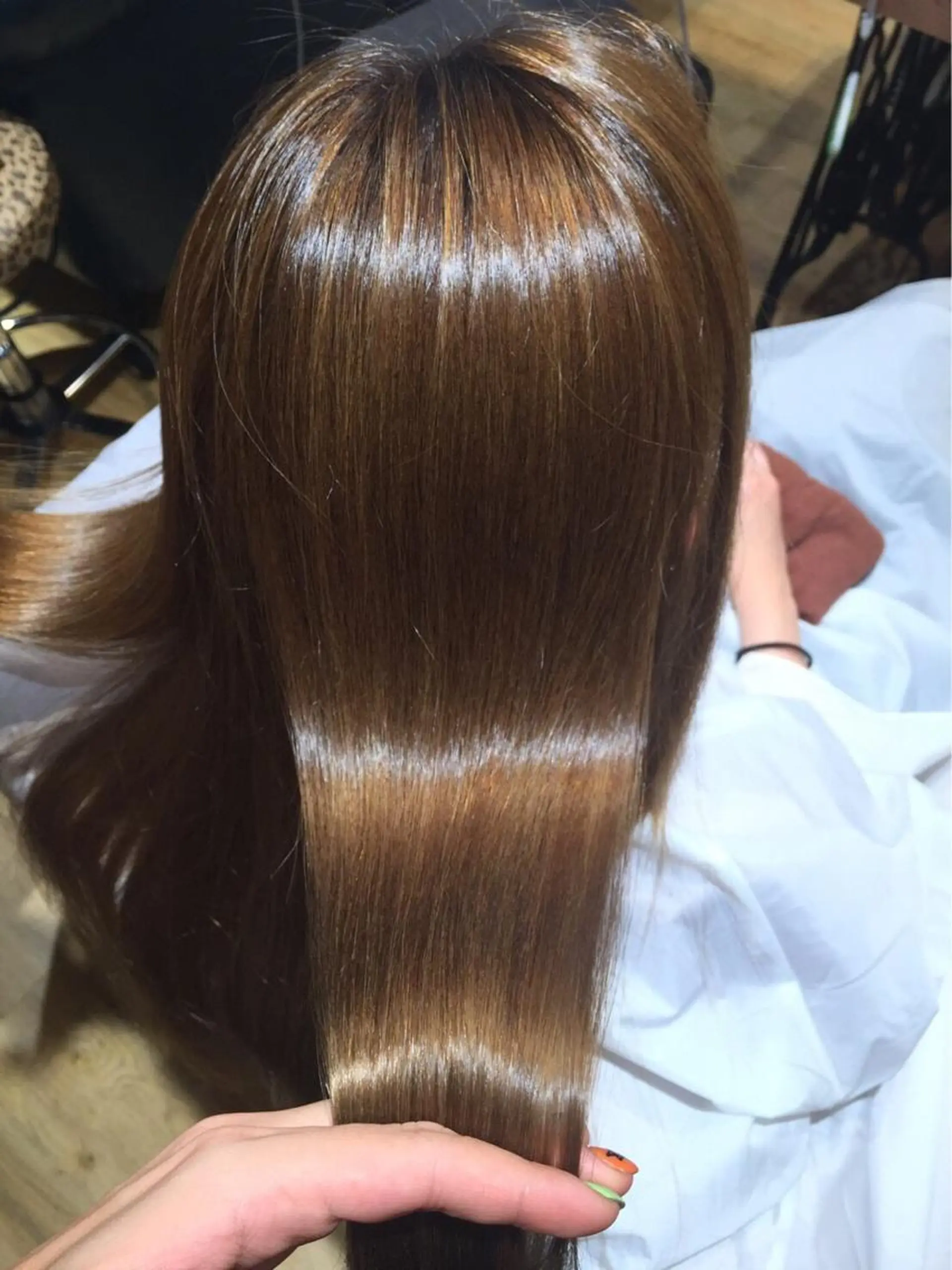 ロング カラー パーマ ヘアアレンジ メンズ キッズ ネイル マツエク・マツパ アティリー 西梅田のヘアスタイル