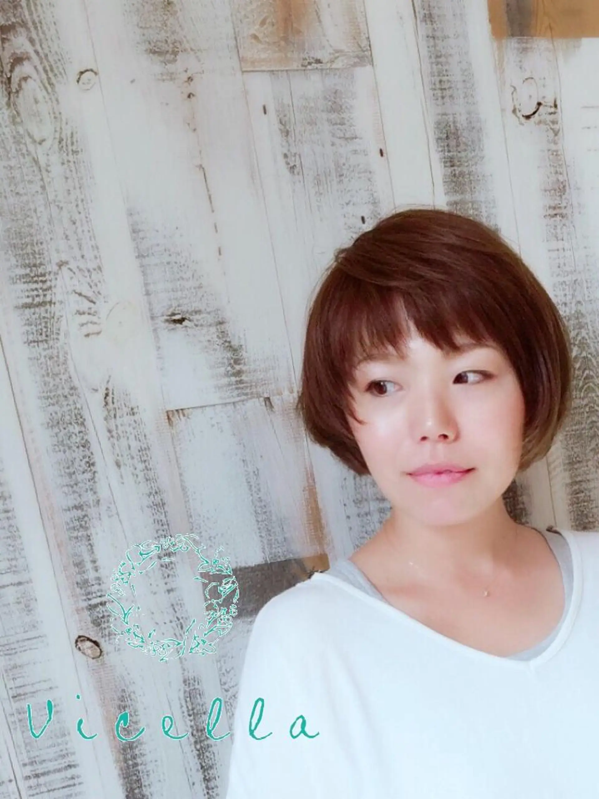 ショート ショートヘア 柴田泰秀sotti. 髪質改善/ブリーチのヘアスタイル