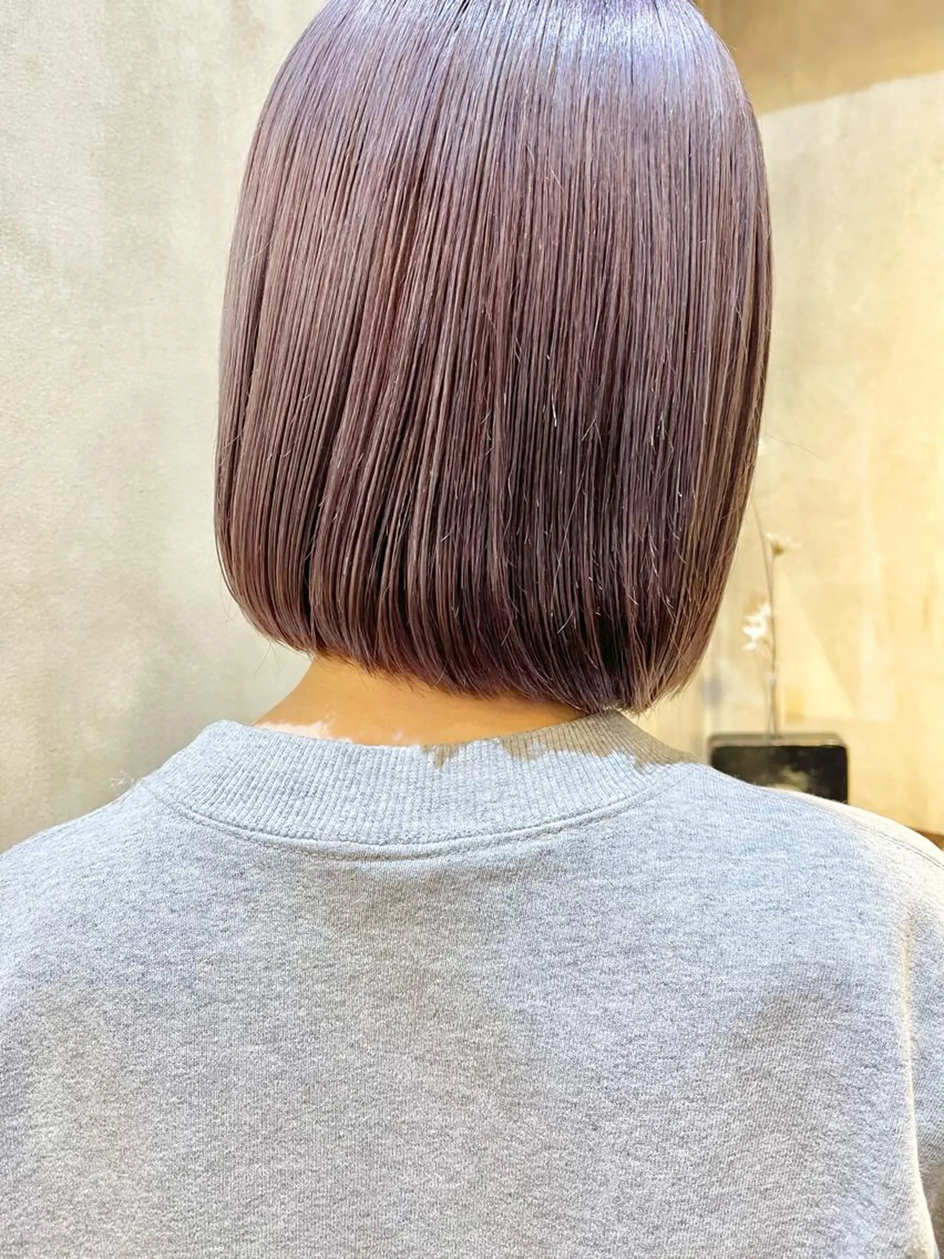 ミディアム カラー 暖色カラー/ブリーチ /かしむらゆうかのヘアスタイル