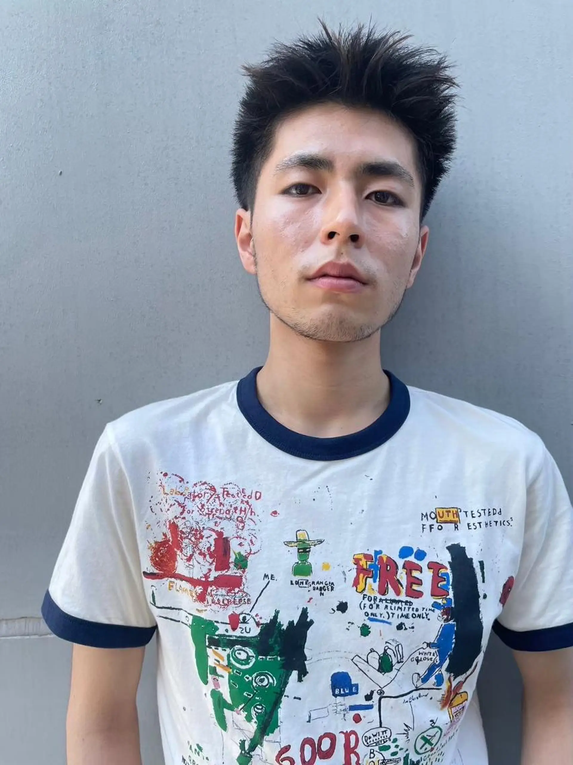 ミディアム カラー ショートボブ ミディアムパーマ アディクシーカラー ブリーチ ケアブリーチ カット CEINE OURのヘアスタイル