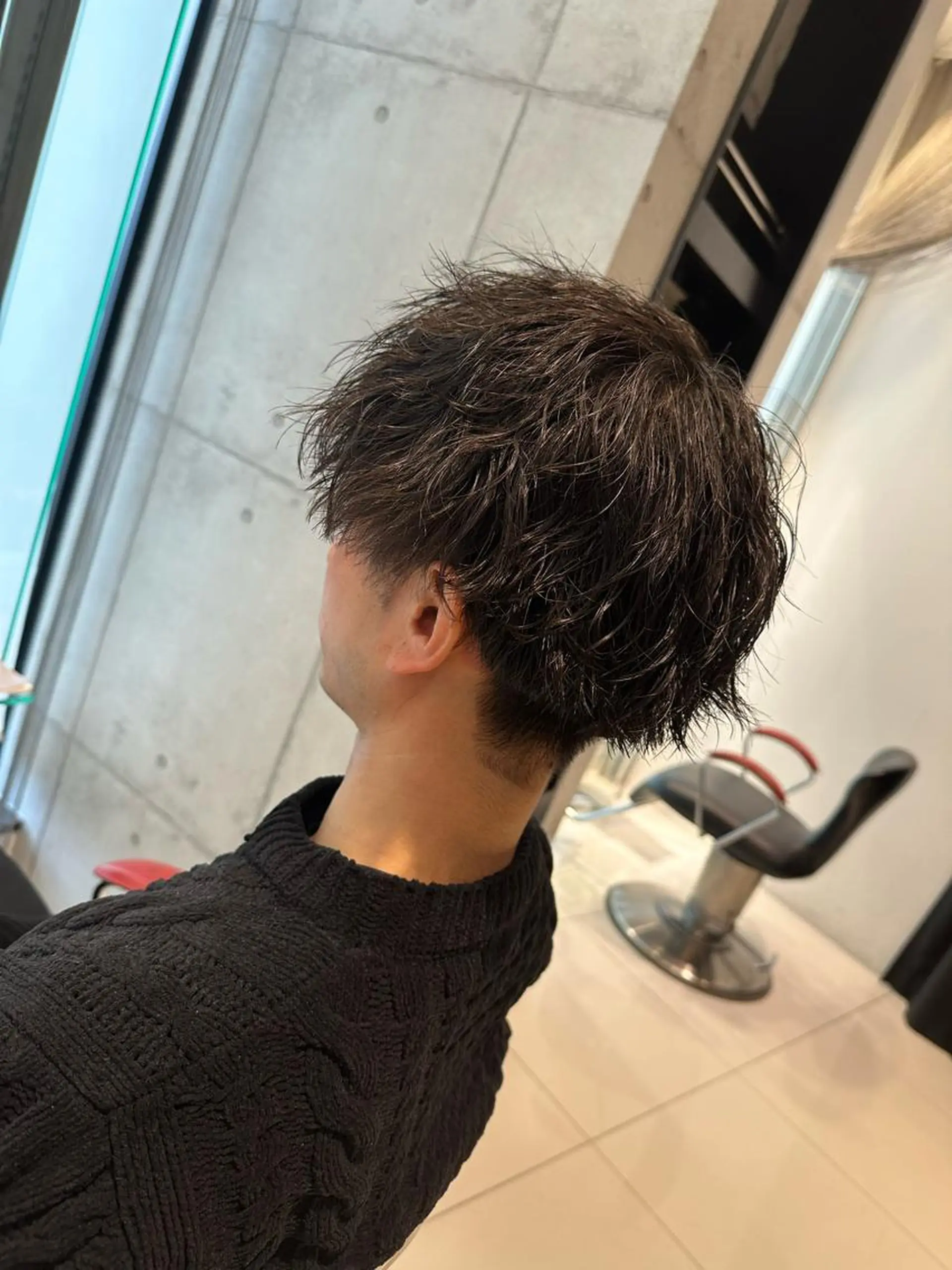 ショート パーマ メンズ 仙台駅/メンズパーマ /🔗髙橋海汰のヘアスタイル