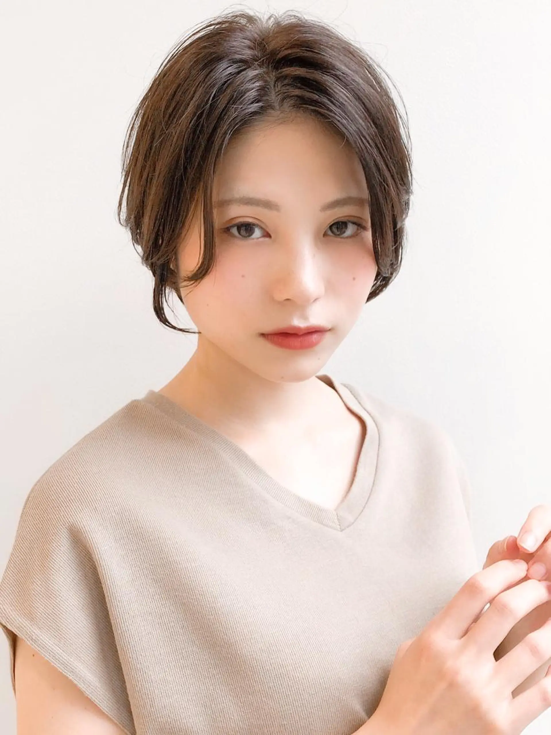 ショート ショートヘア 小顔カット レイヤー×髪質改善✨ 渋谷/佐藤侑哉のヘアスタイル