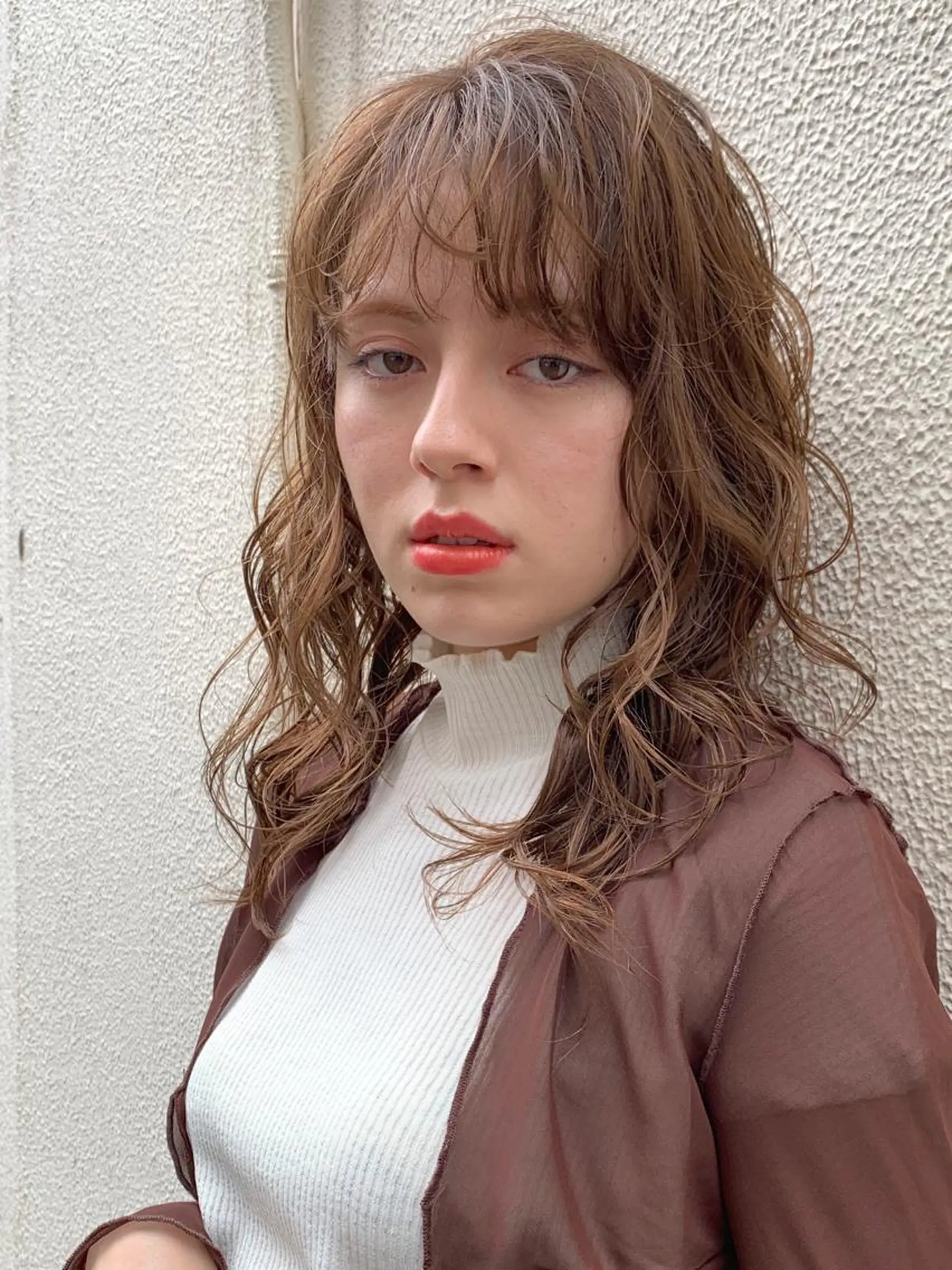 セミロング ヘアカラー トリートメント volta∞knot【ボルタノット】所属・topstylist 満足度⭐️堀川星哉のヘアスタイル