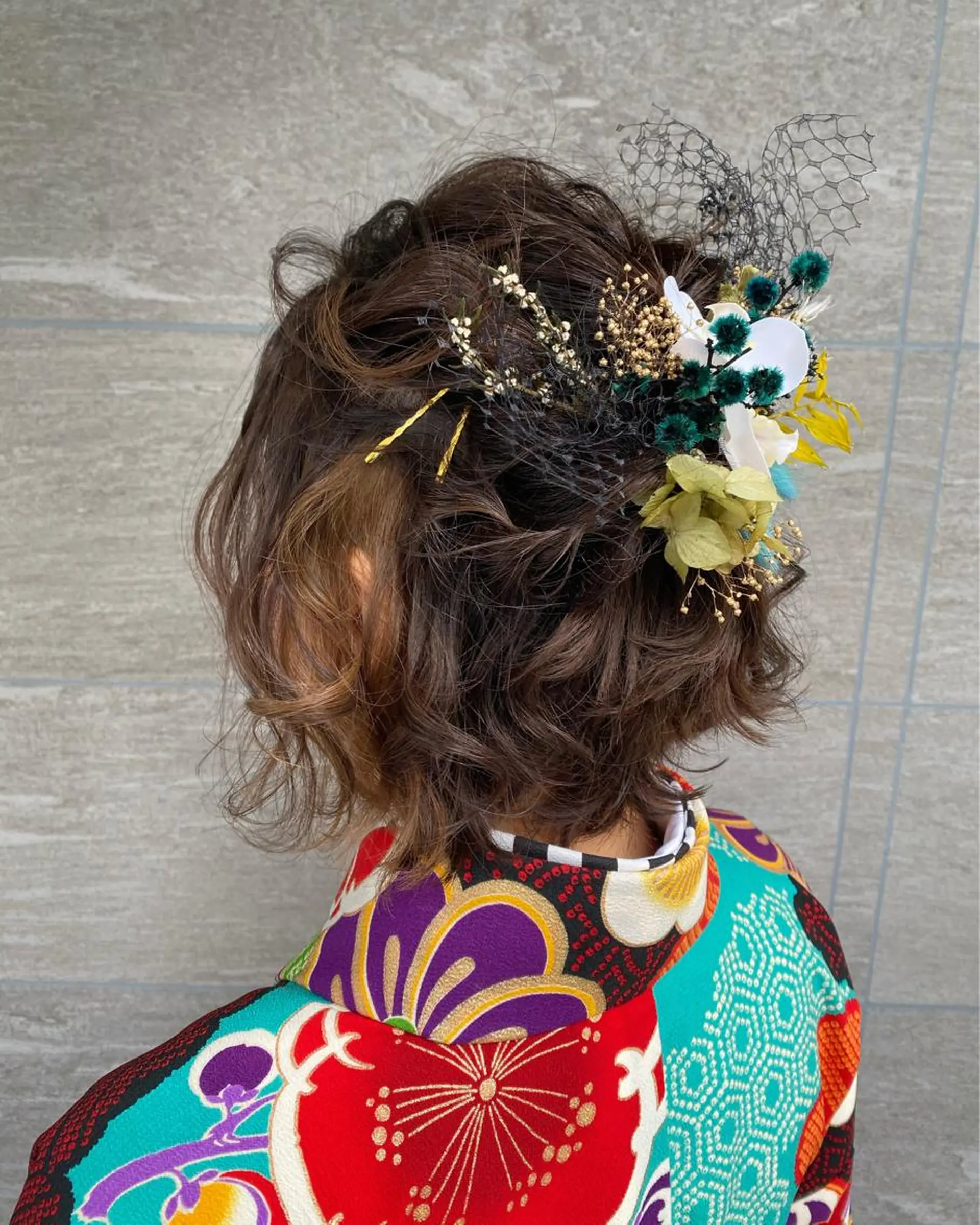 ヘアアレンジ ボブ 卒業式のヘアスタイル ゆ ずのヘアスタイル