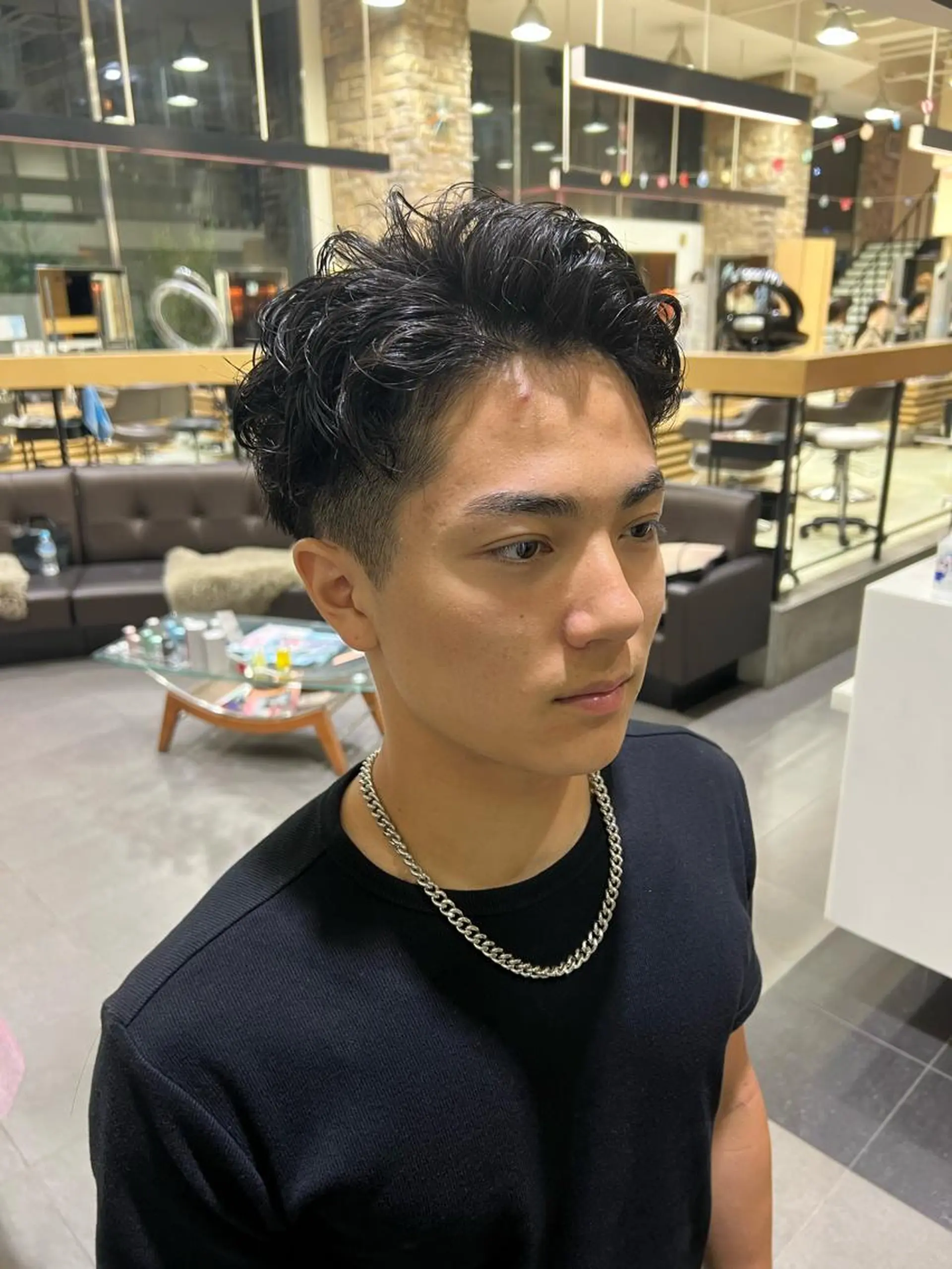 ショート パーマ メンズ メンズカット松戸/韓 国/メンズパーマ航太のヘアスタイル