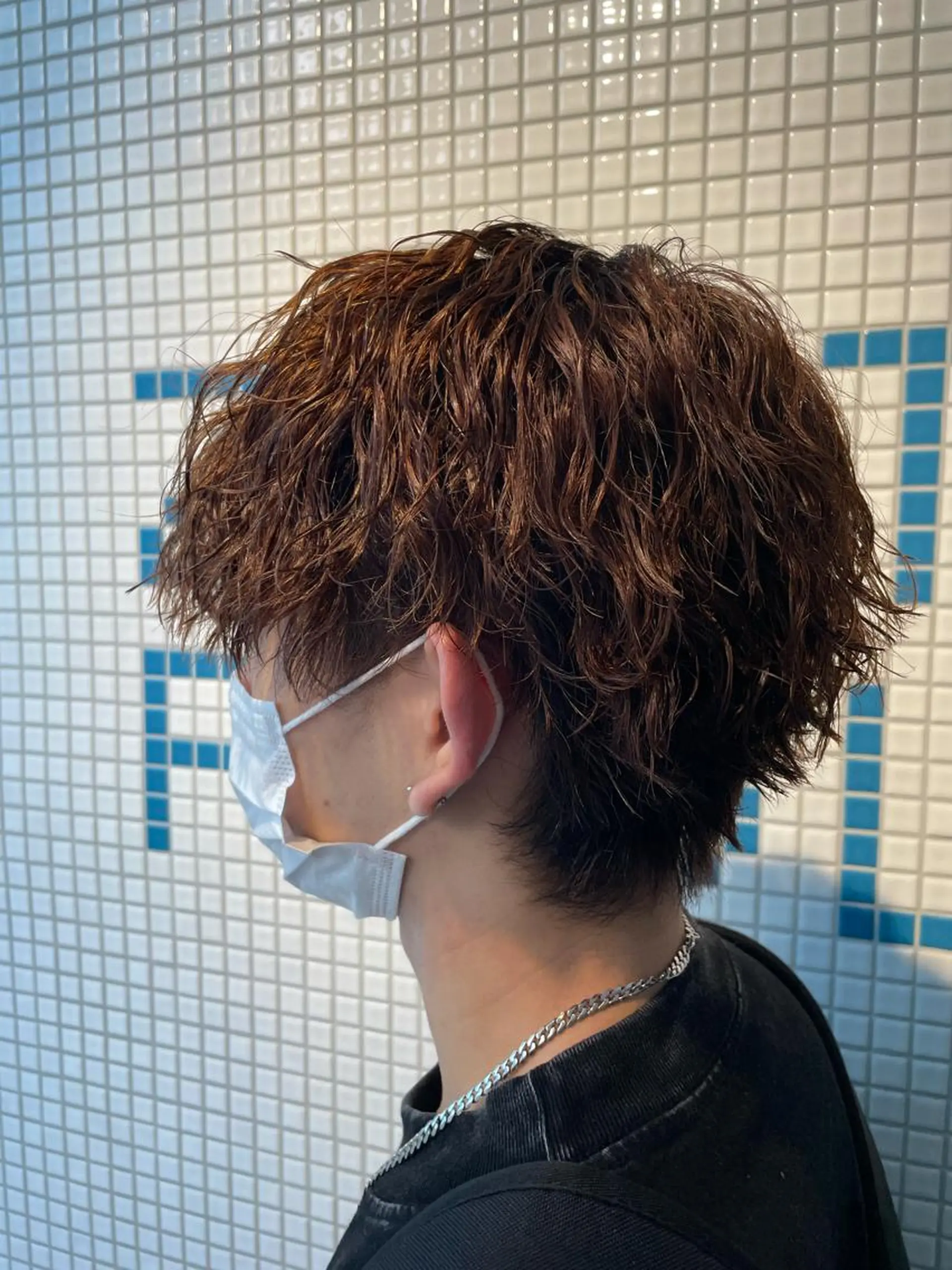 ショート カラー パーマ メンズ 🔥メンズカラー🔥 セヤシュウヘイのヘアスタイル