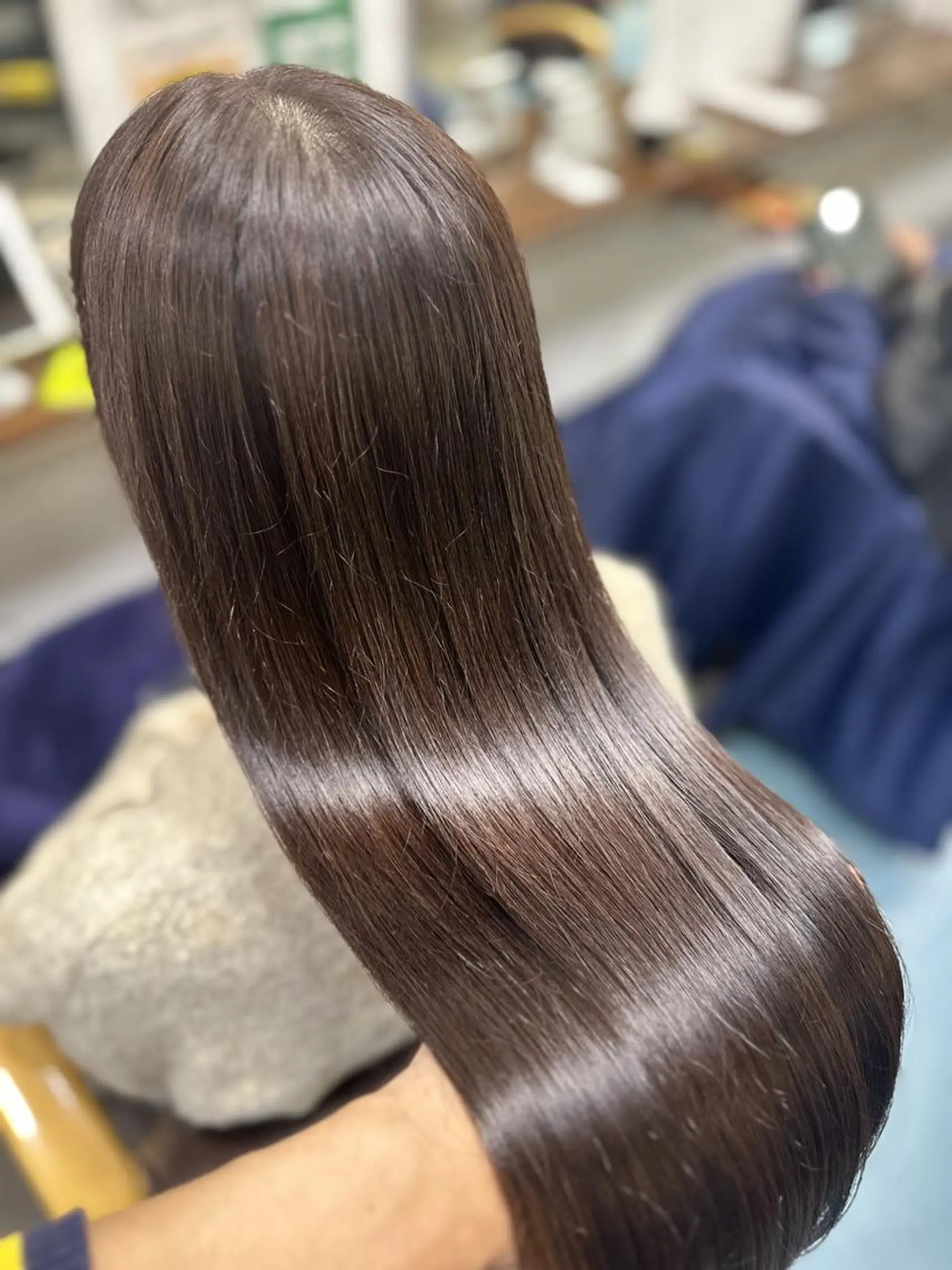 ロング 髪質改善 カット トリートメント 【髪質改善】に特化 オリーブオイルクラブのヘアスタイル