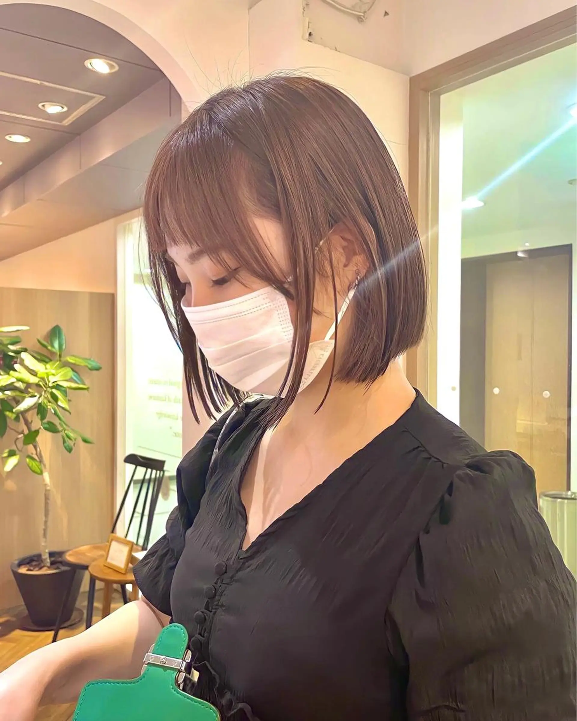 ショート カラー salowin梅田茶屋町north所属・くがれいじ 梅田/ショート/ボブのヘアスタイル