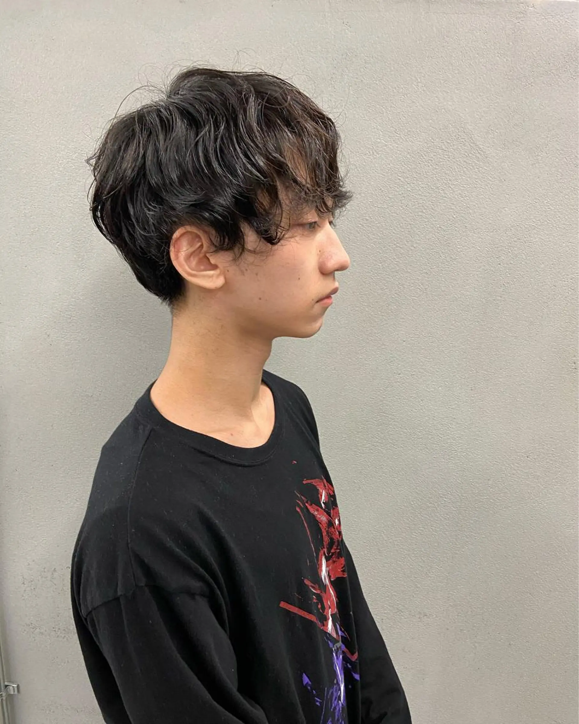 メンズ カット パーマ メンズ/ダブルカラー /パーマ/来栖慧💈のヘアスタイル