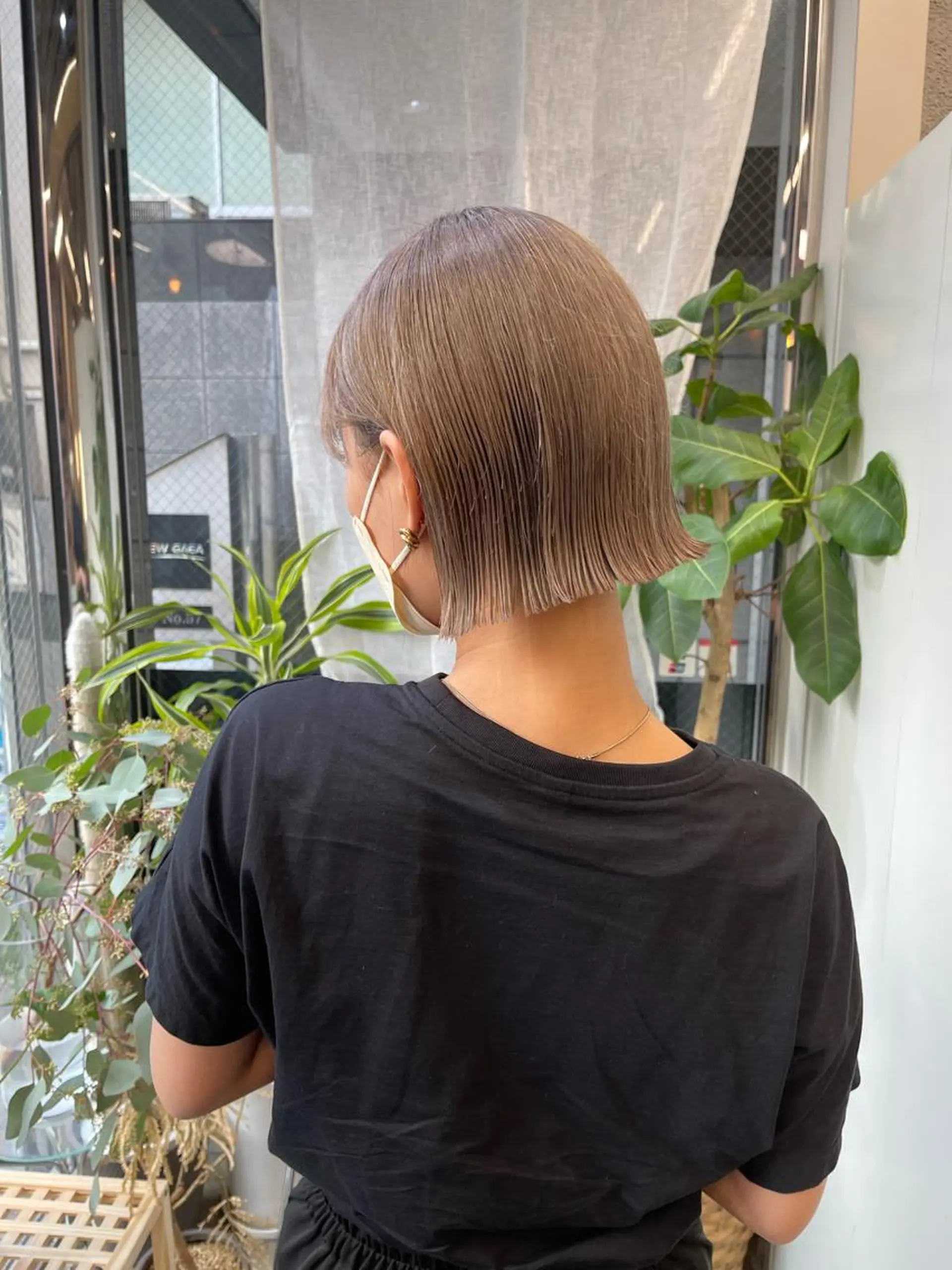 ショート カット ヘアカラー トリートメント 早瀬裕之 パーマのヘアスタイル