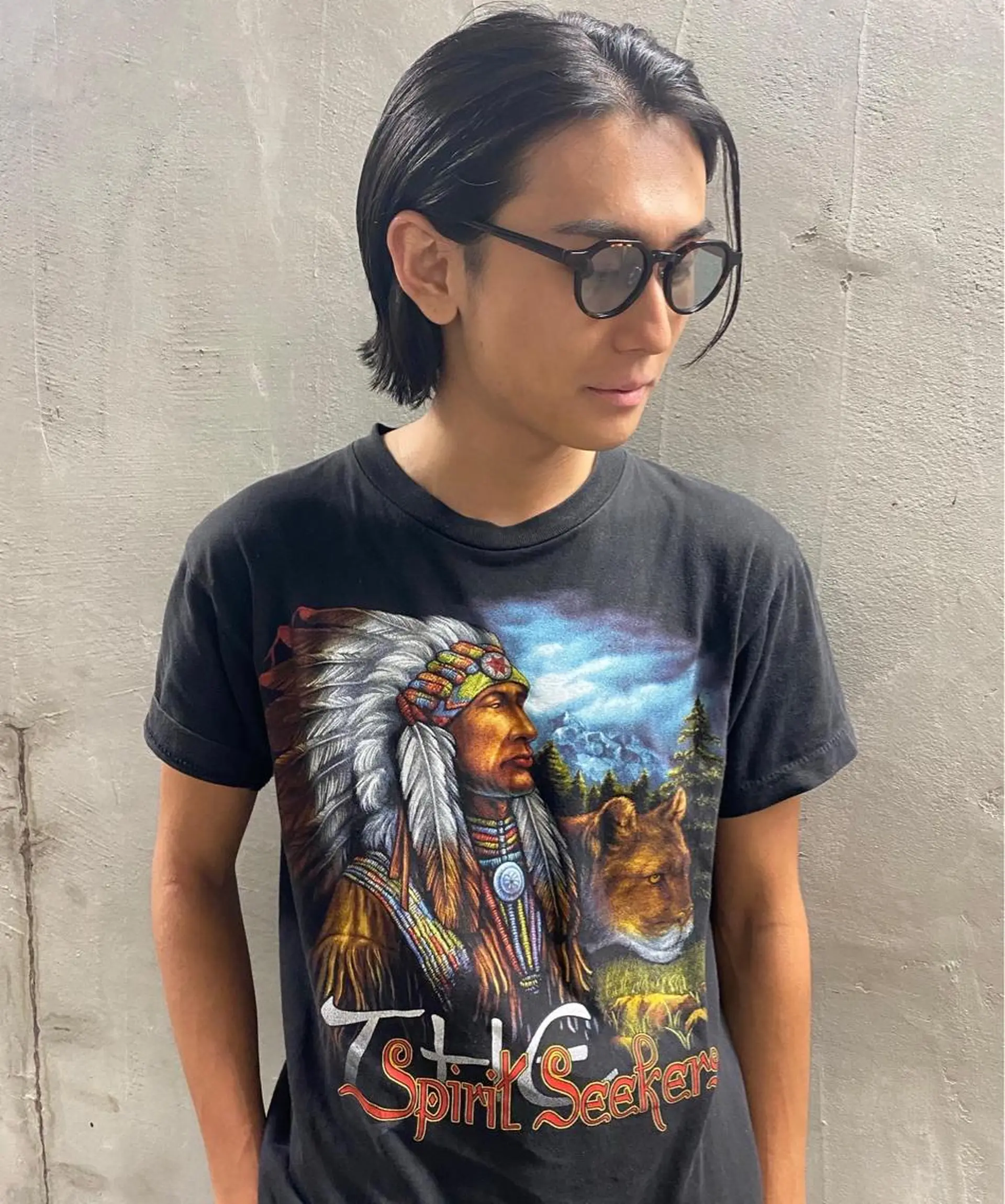 メンズ カット トリートメント パーマ、髪質改善 カズマのヘアスタイル