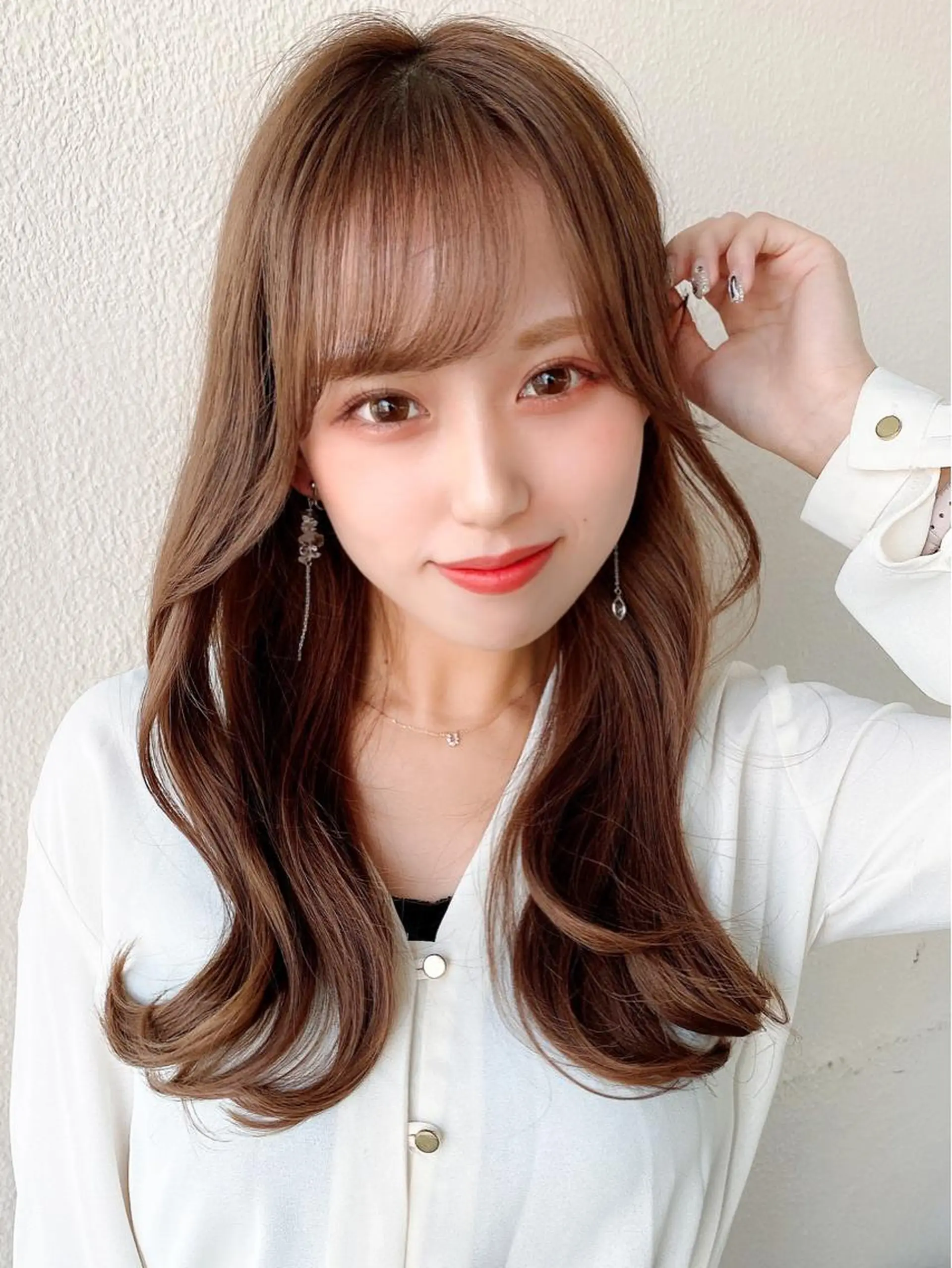 セミロング カラー ☺︎ Naomiのヘアスタイル