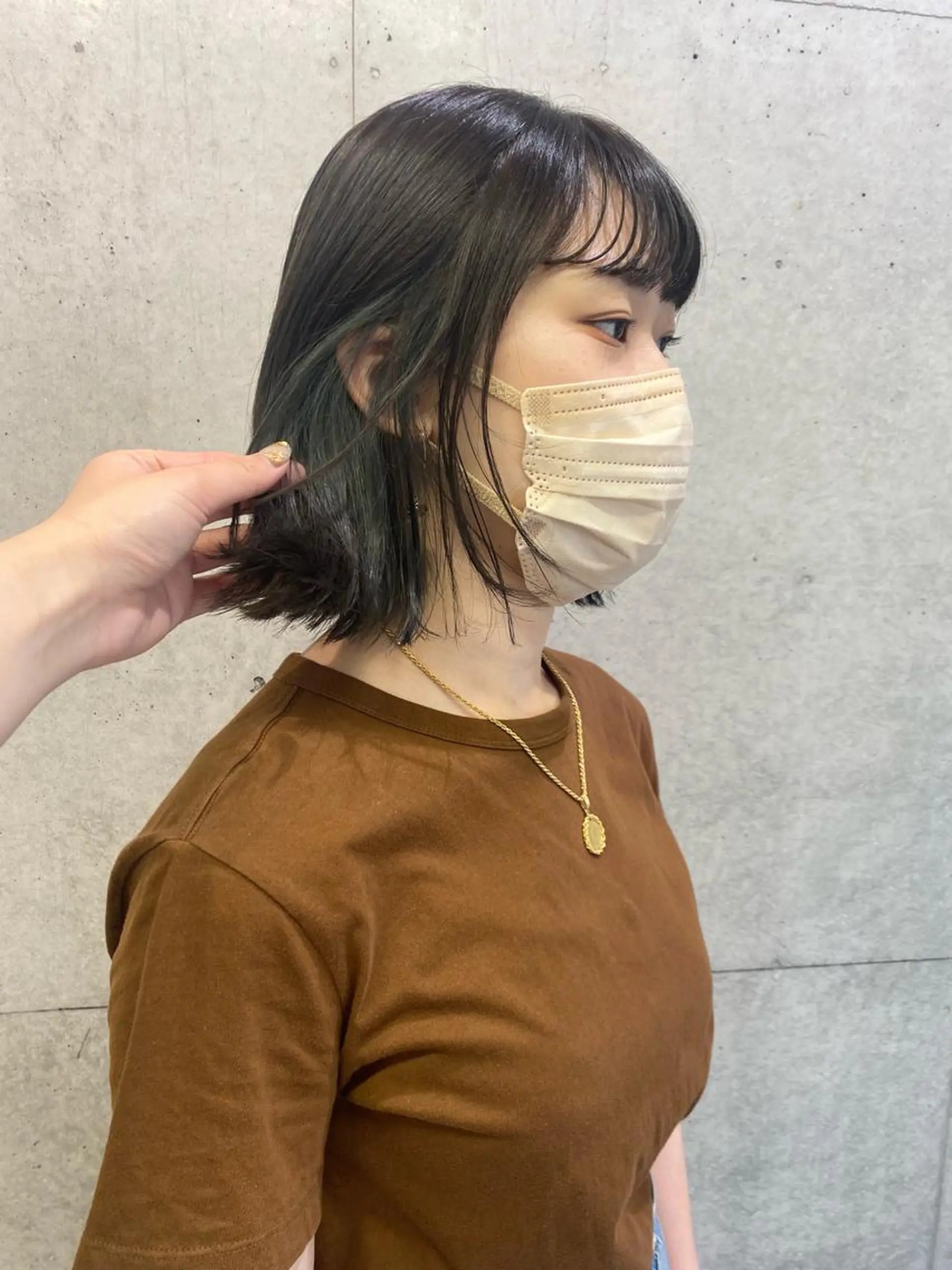 ショート カラー ヘアカラー トリートメント kaho🧸 / 大人styleのヘアスタイル