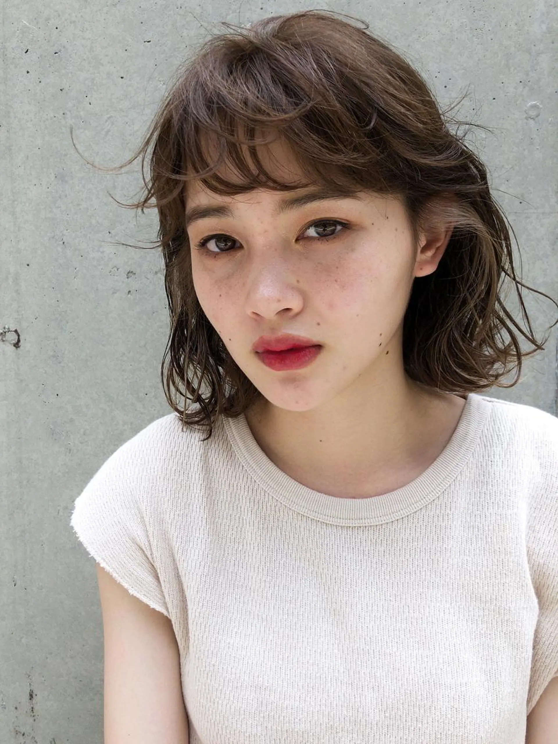 ショート カラー カット ヘアカラー トリートメント 一ノ瀬 暁のヘアスタイル