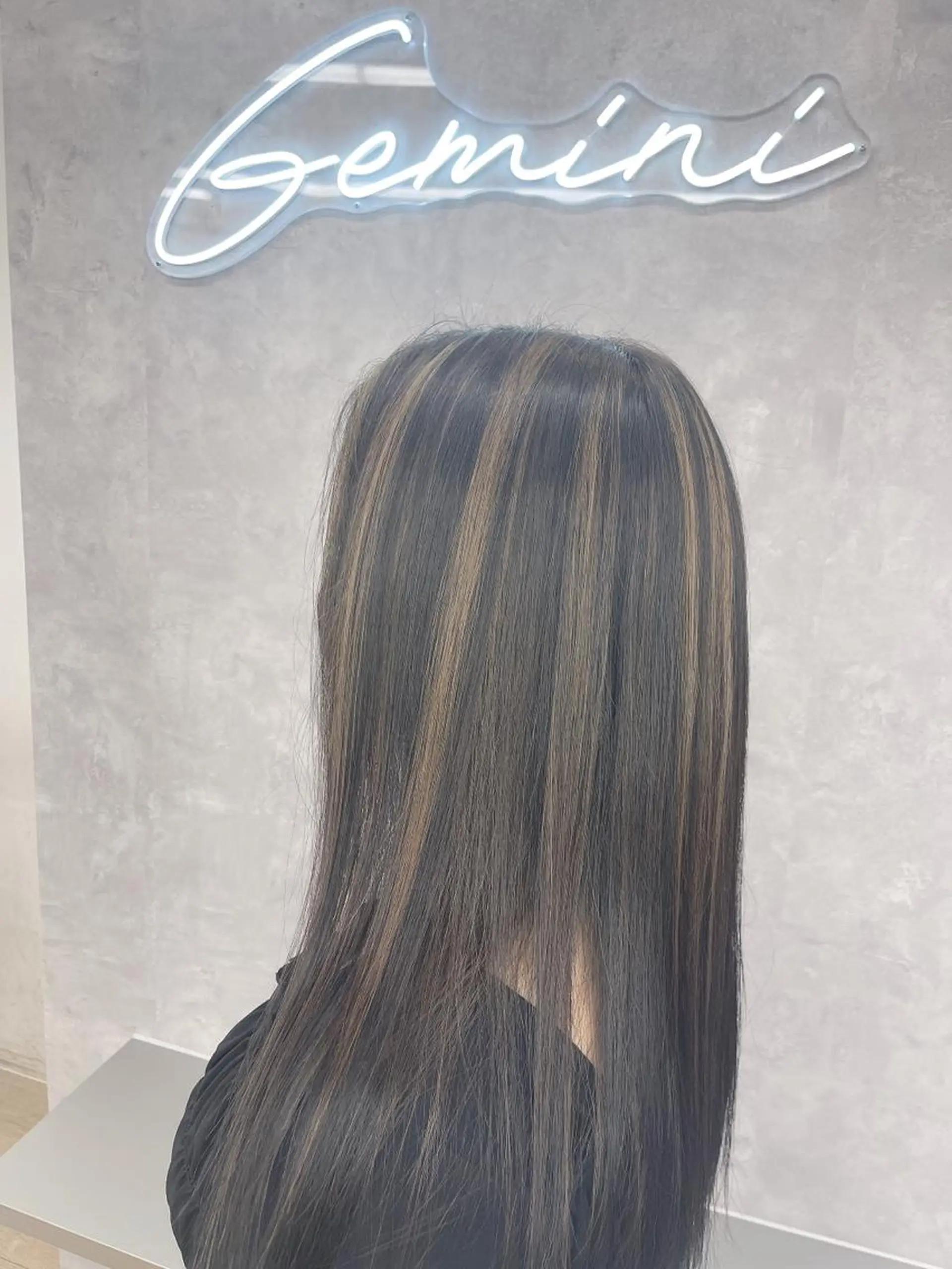 カラー Gemini代表 Maedaのヘアスタイル