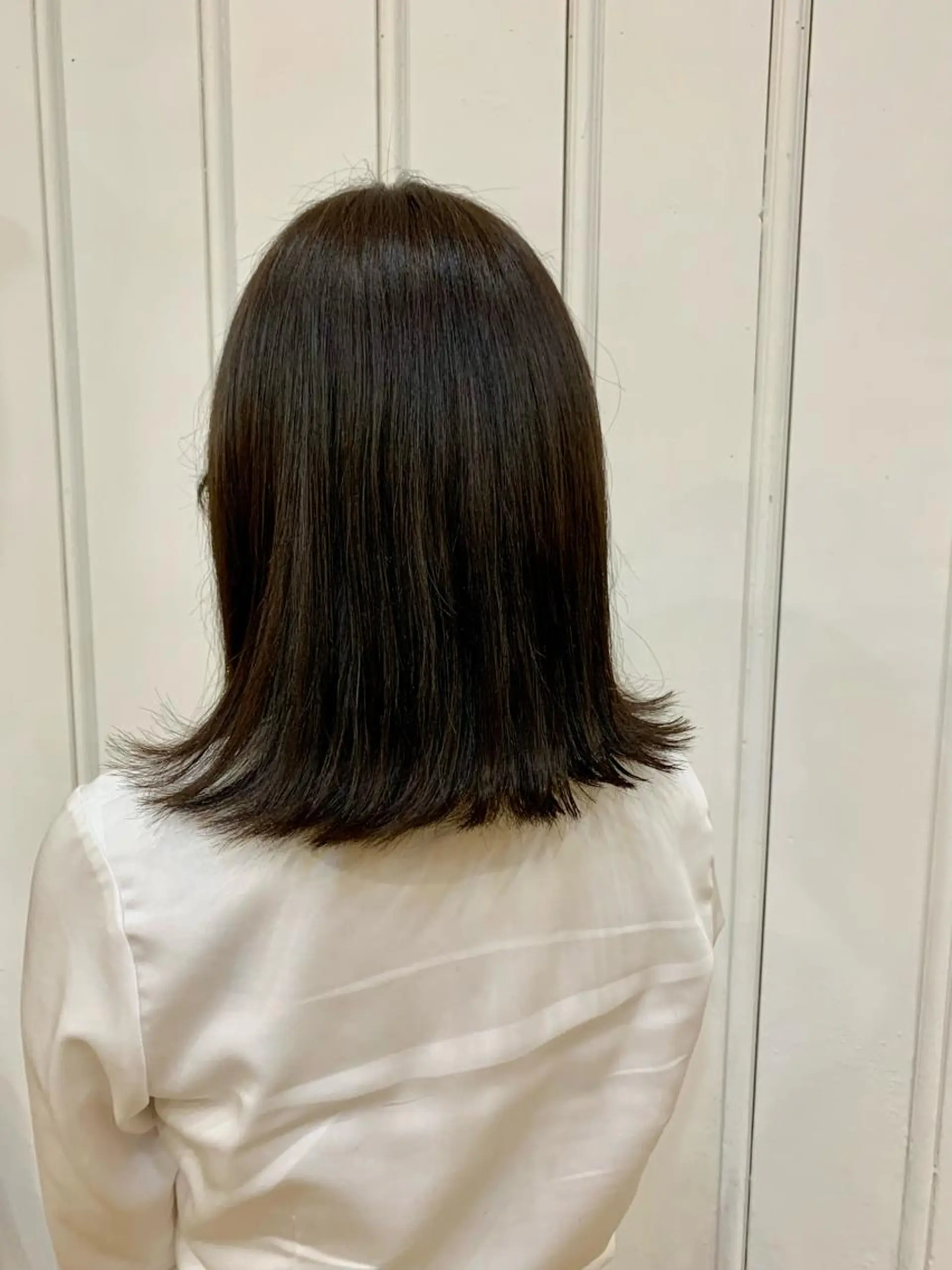 ミディアム カラー ブリーチ ブリーチなしカラー 詩織/パーマ /代官山のヘアスタイル
