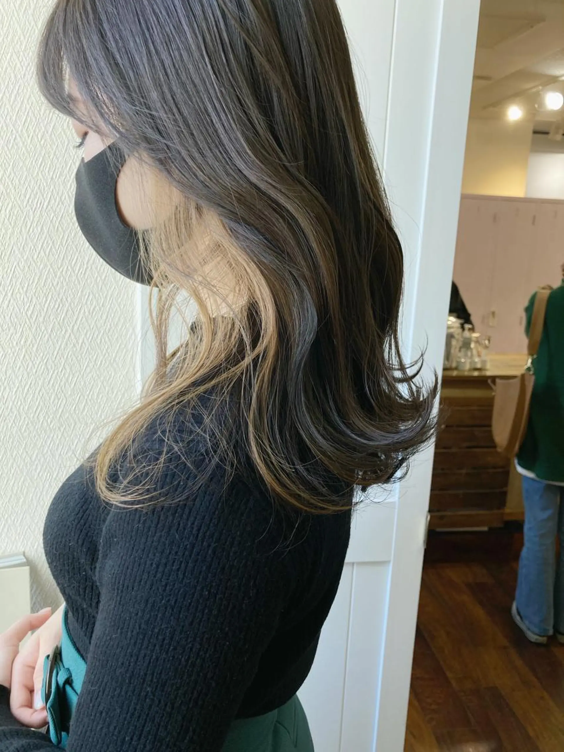 セミロング カラー カット ヘアカラー 小木曽智美 /ボブ/ショートのヘアスタイル