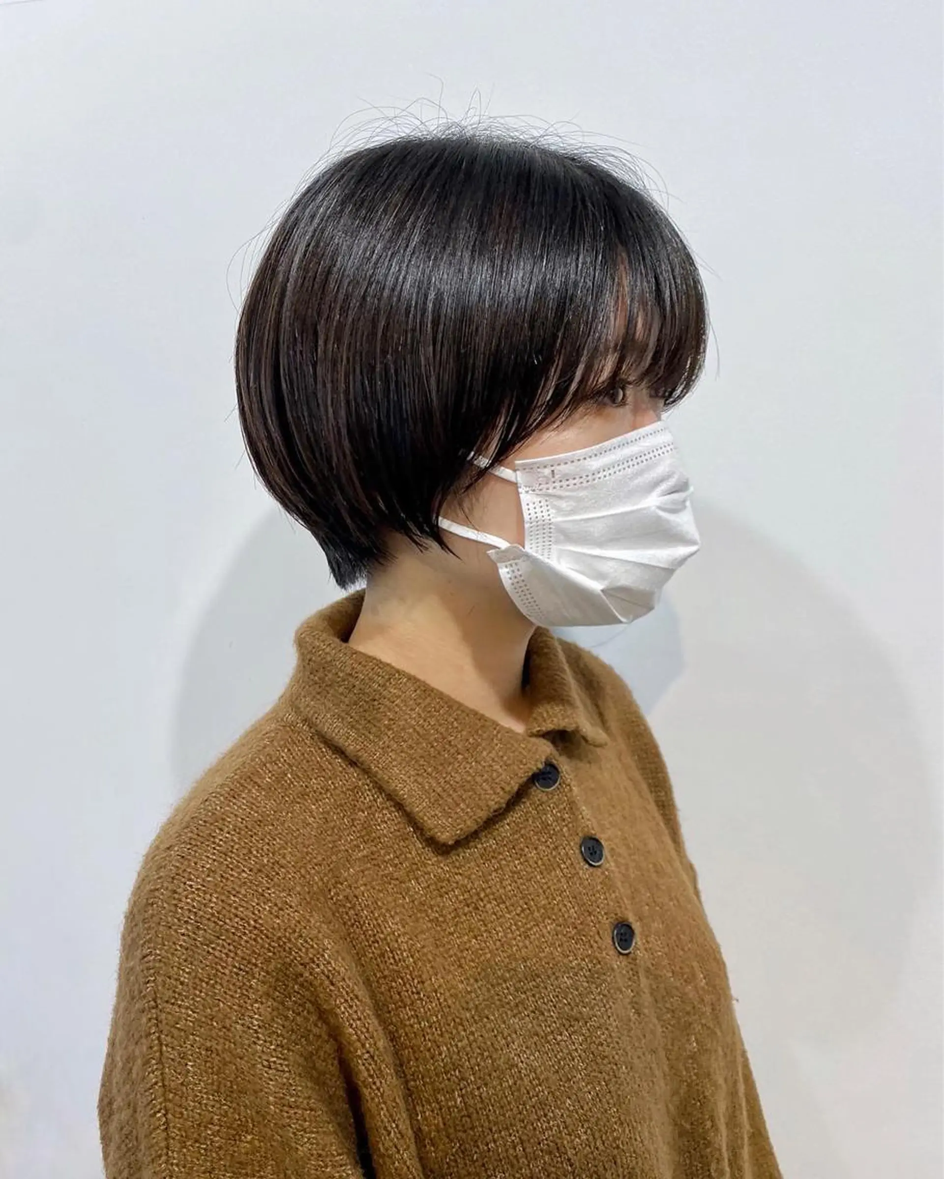 ショート ショートヘア レイヤー/大人ボブ 渡邉【日吉美容室】のヘアスタイル