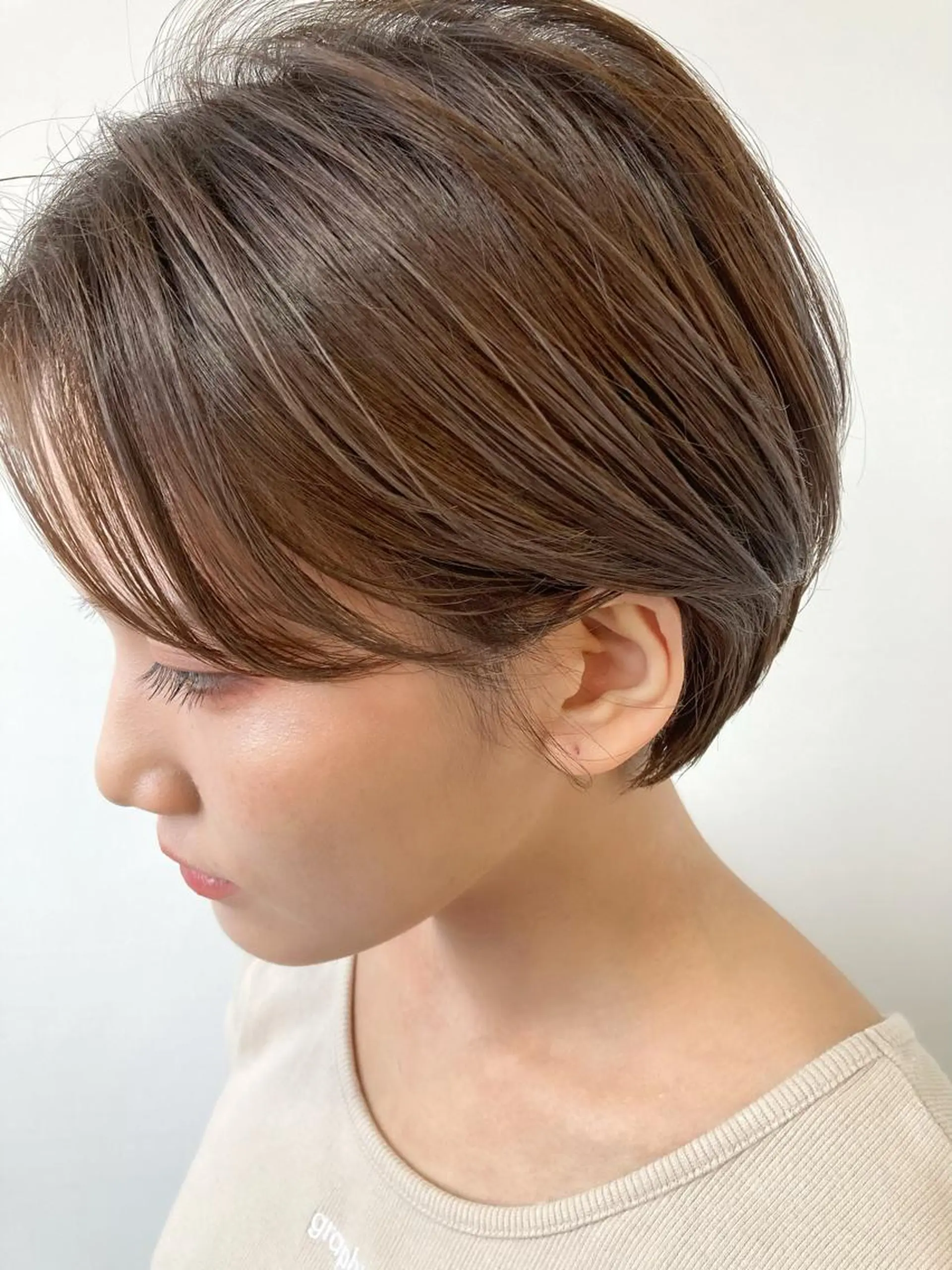 ショート アッシュ ショートヘア カット ヘアカラー カラーリスト菅野 竜矢🌈のヘアスタイル