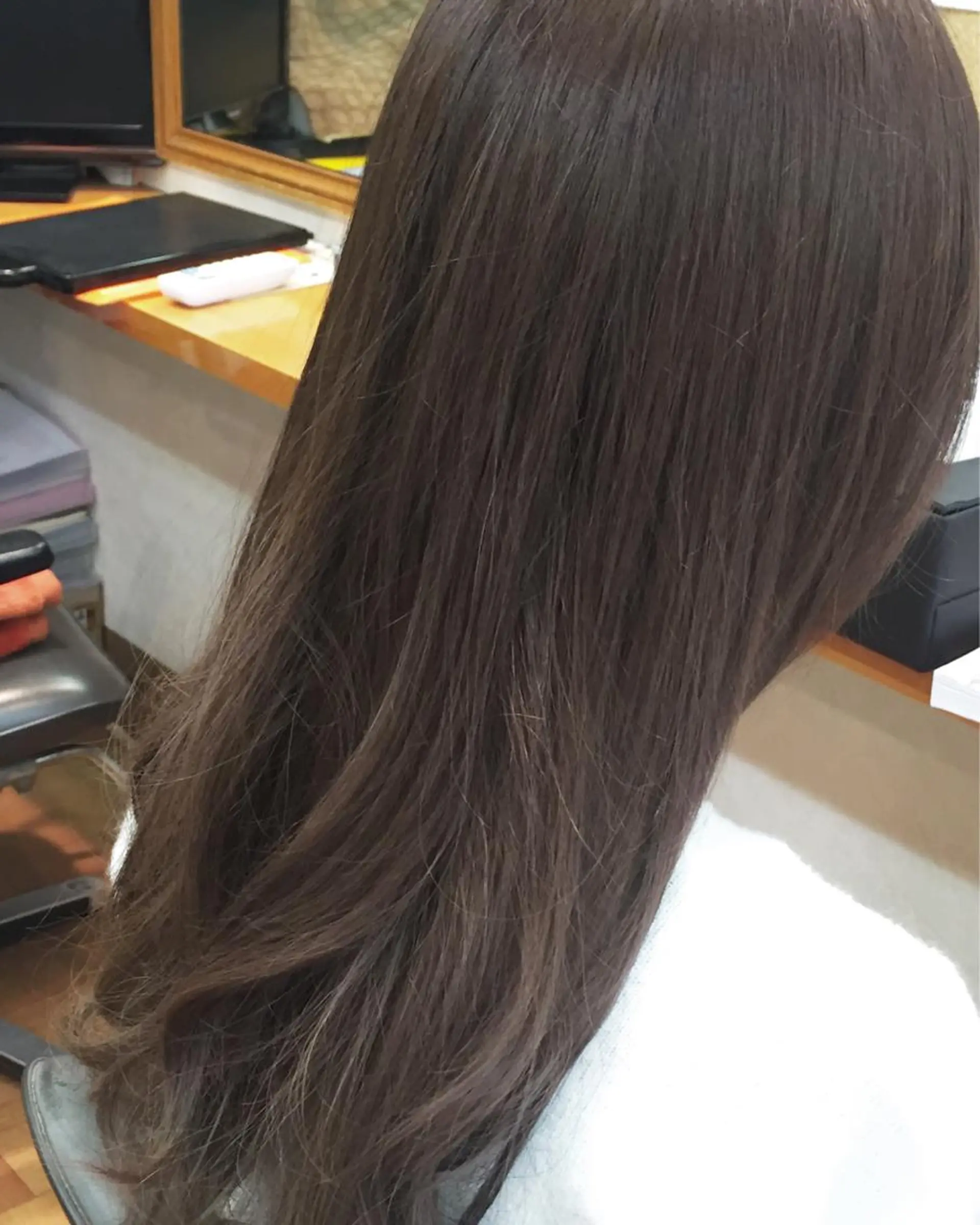 ロング カラー ブリーチ グラデーションカラー YAP！HAIR トコツメアヤノのヘアスタイル