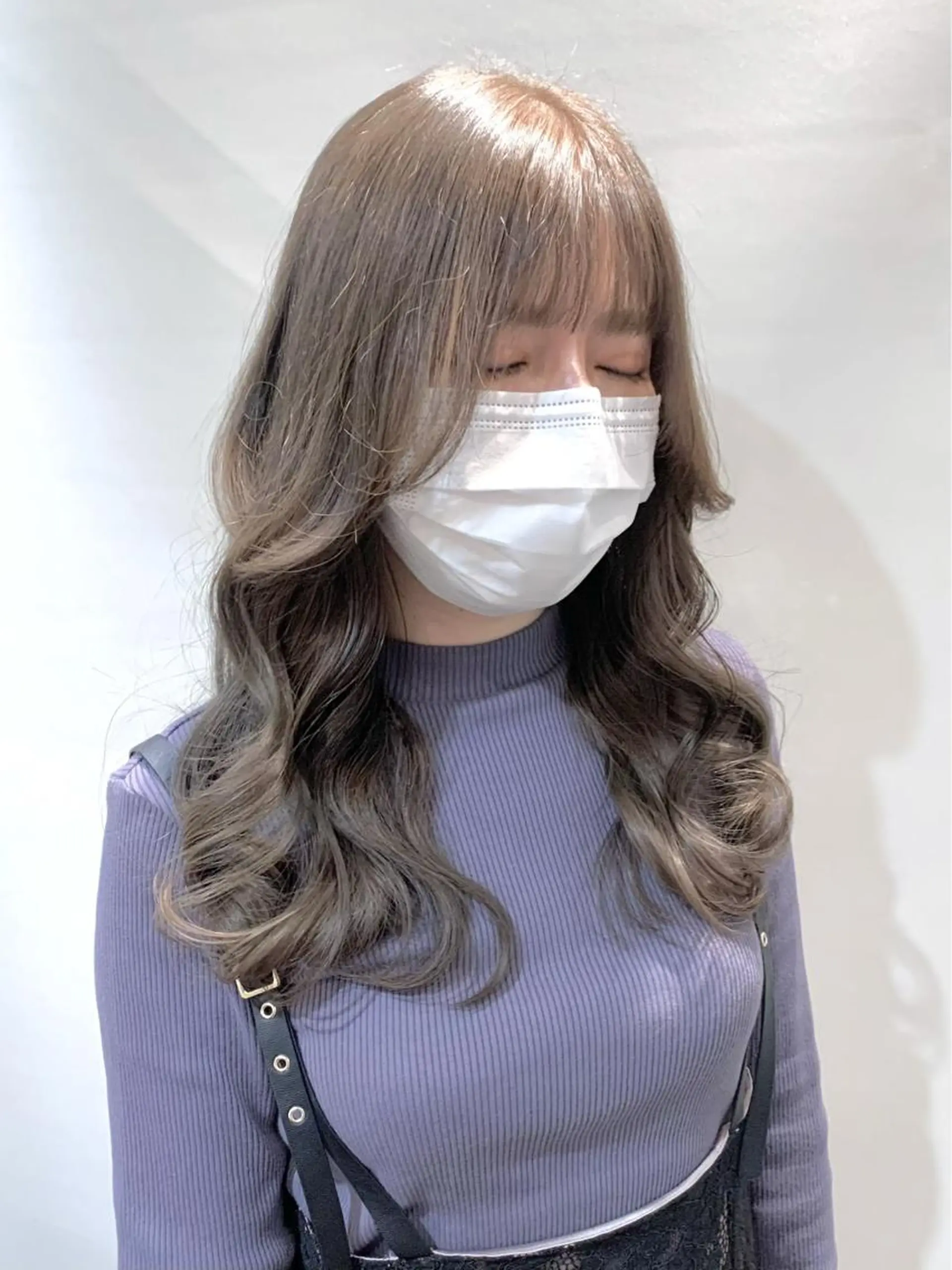 セミロング カラー ヘアアレンジ 柔らか垢抜けｶﾗｰと ｶｯﾄ🫧ASUKAのヘアスタイル