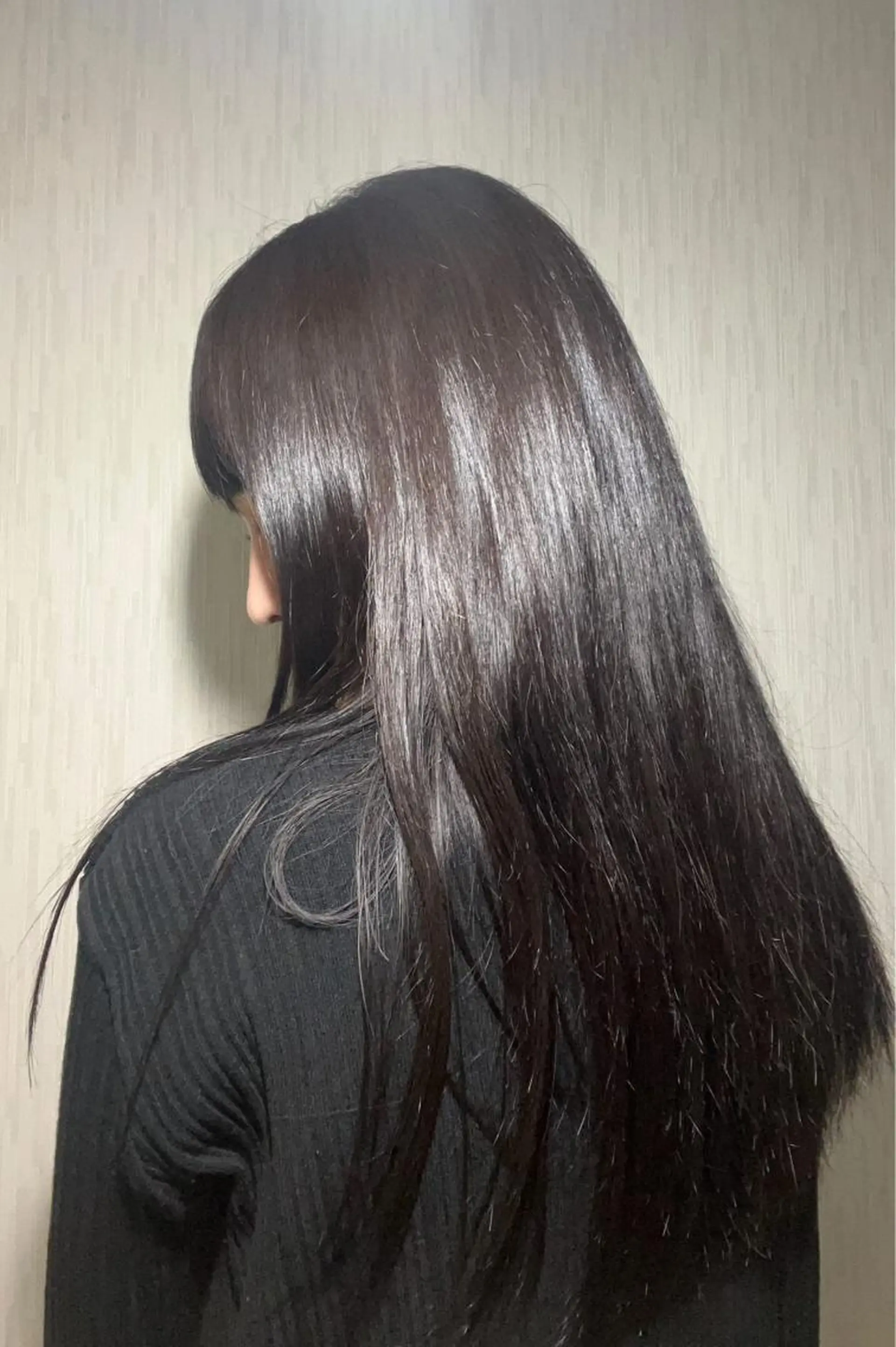 セミロング カット 縮毛矯正 トリートメント ヘアセット VIVIE 福岡天神店のヘアスタイル