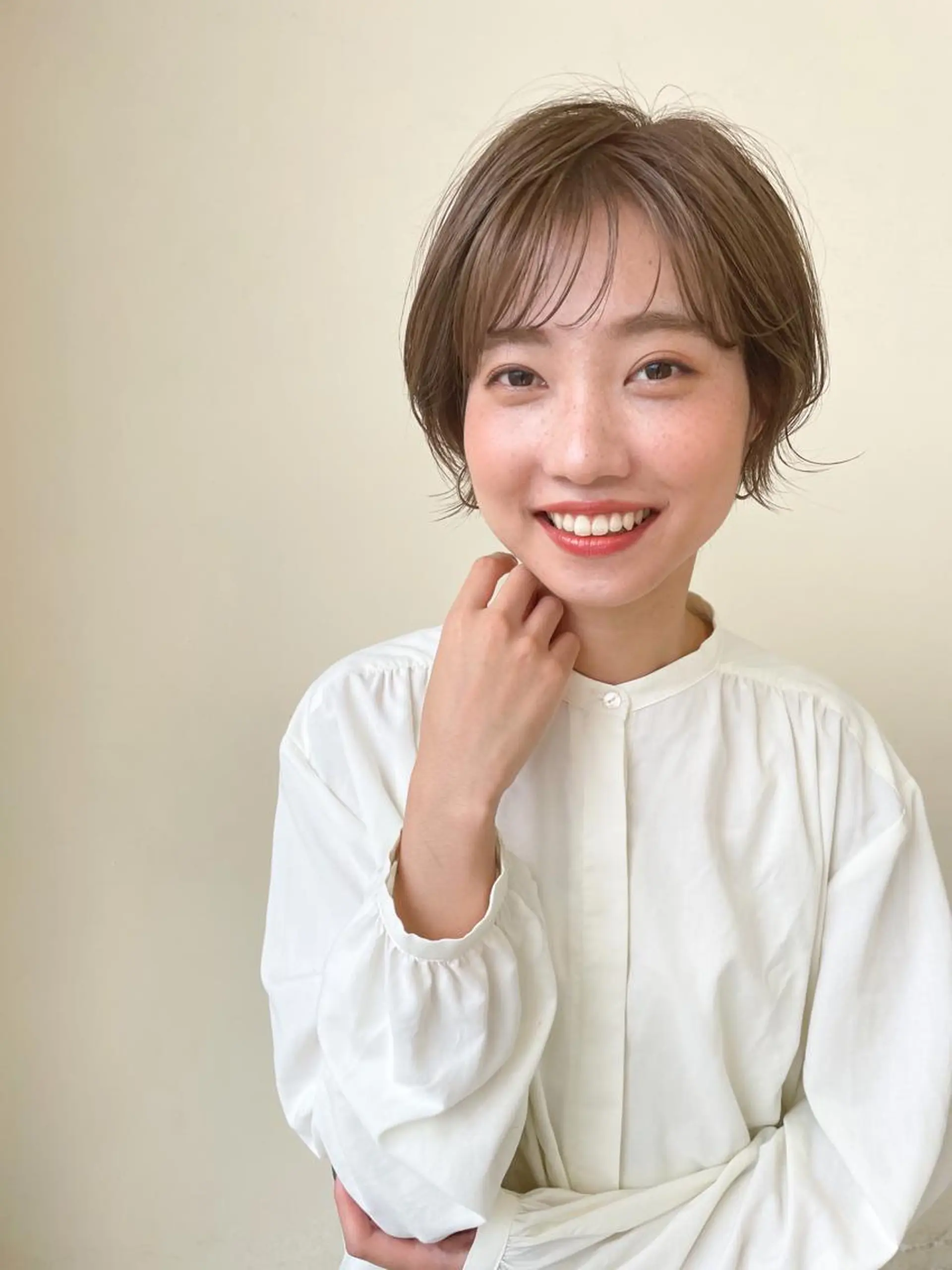 ショート カット ヘアカラー トリートメント SAKURA✨ ショート/ボブのヘアスタイル