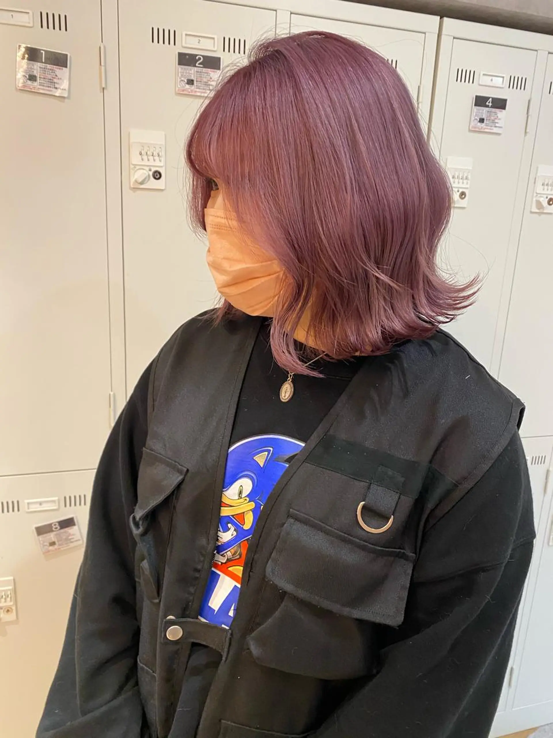 カラー ハイトーンカラー ラベンダーカラー ピンクカラー ピンクラベンダー Erina レイヤー/似合わせ♡のヘアスタイル