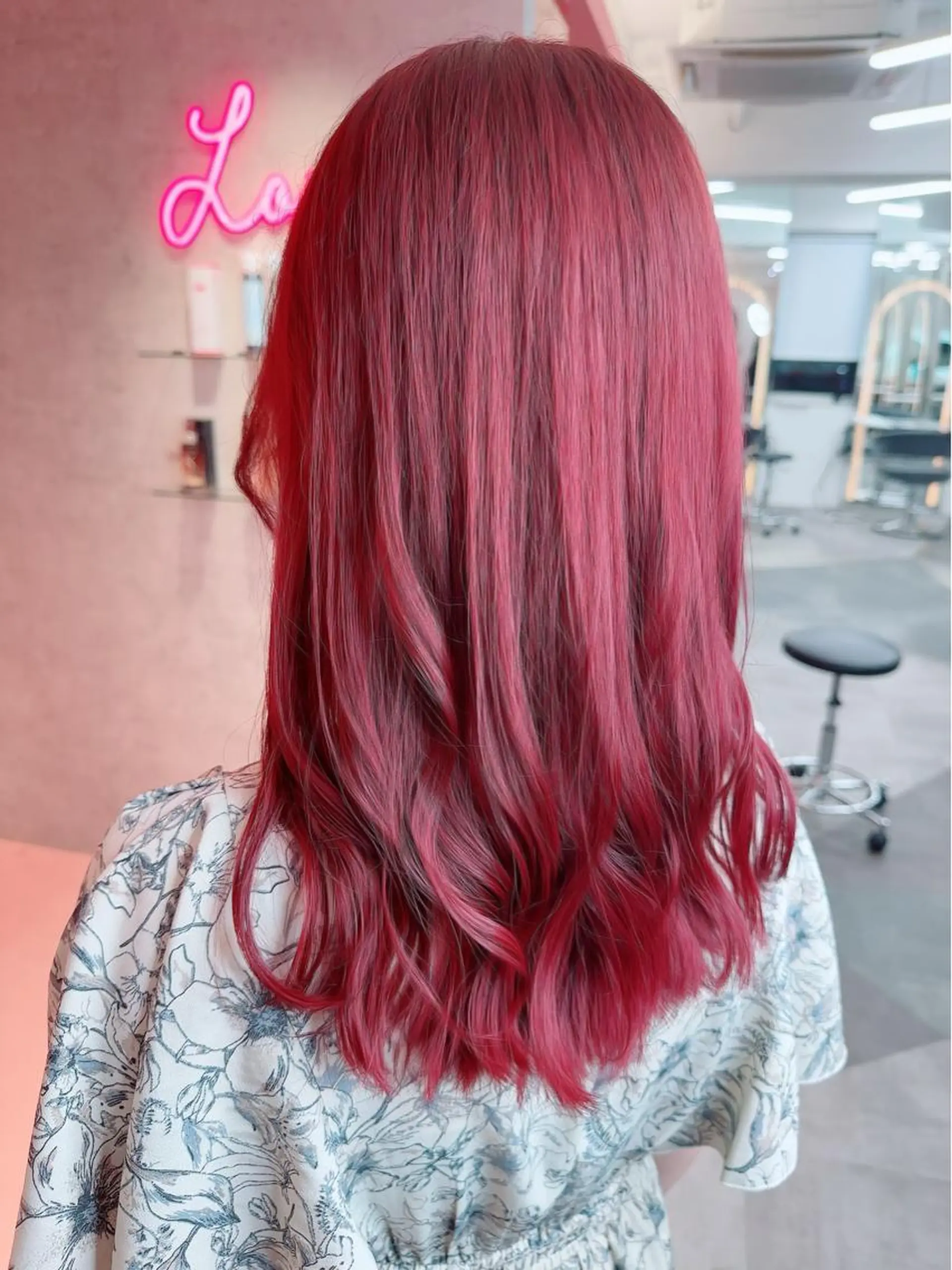 カラー 莉乃/縮毛矯正/髪質 改善/艶カラーのヘアスタイル