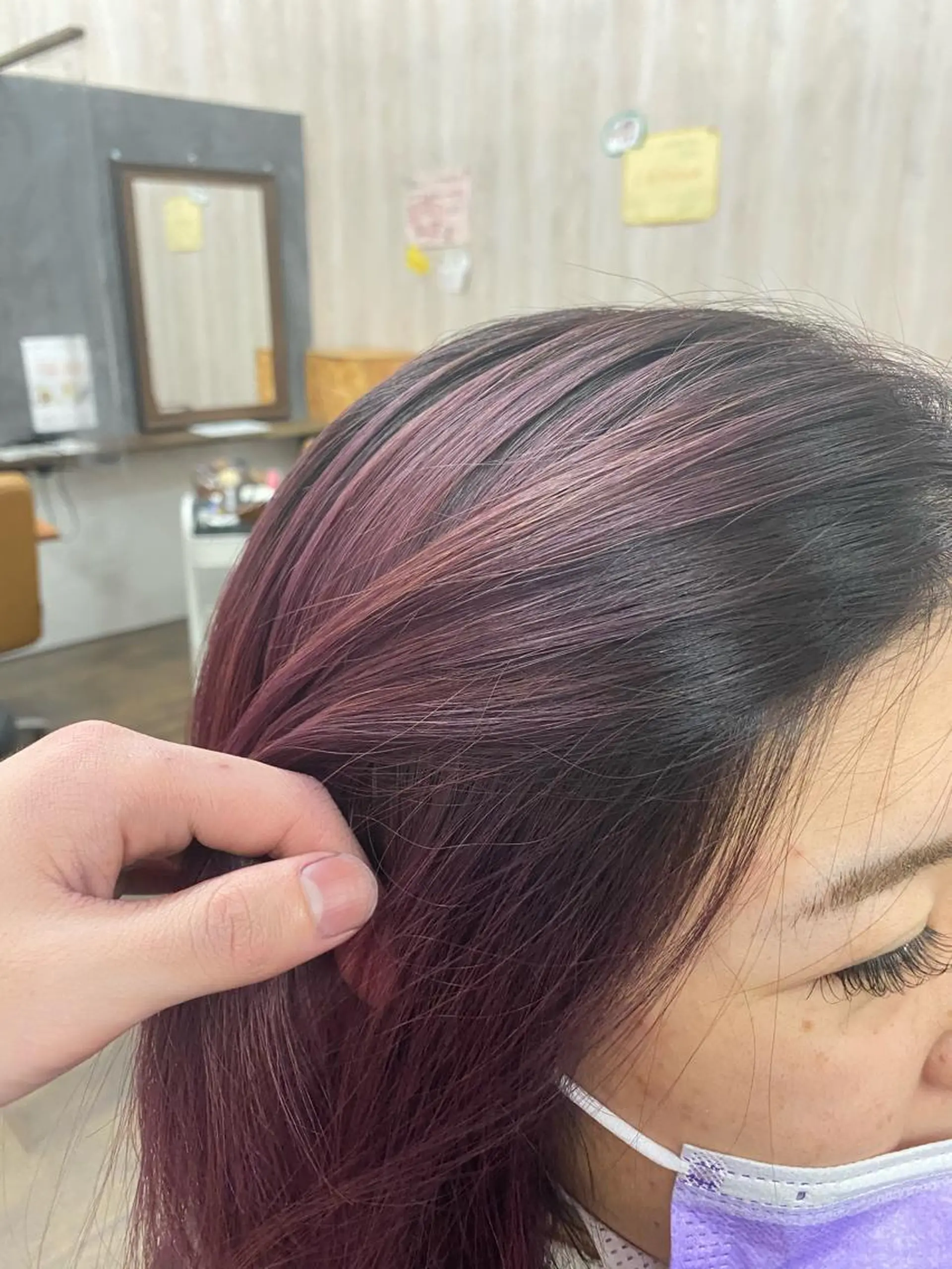 カラー 木元 瑛✂︎ボブのヘアスタイル