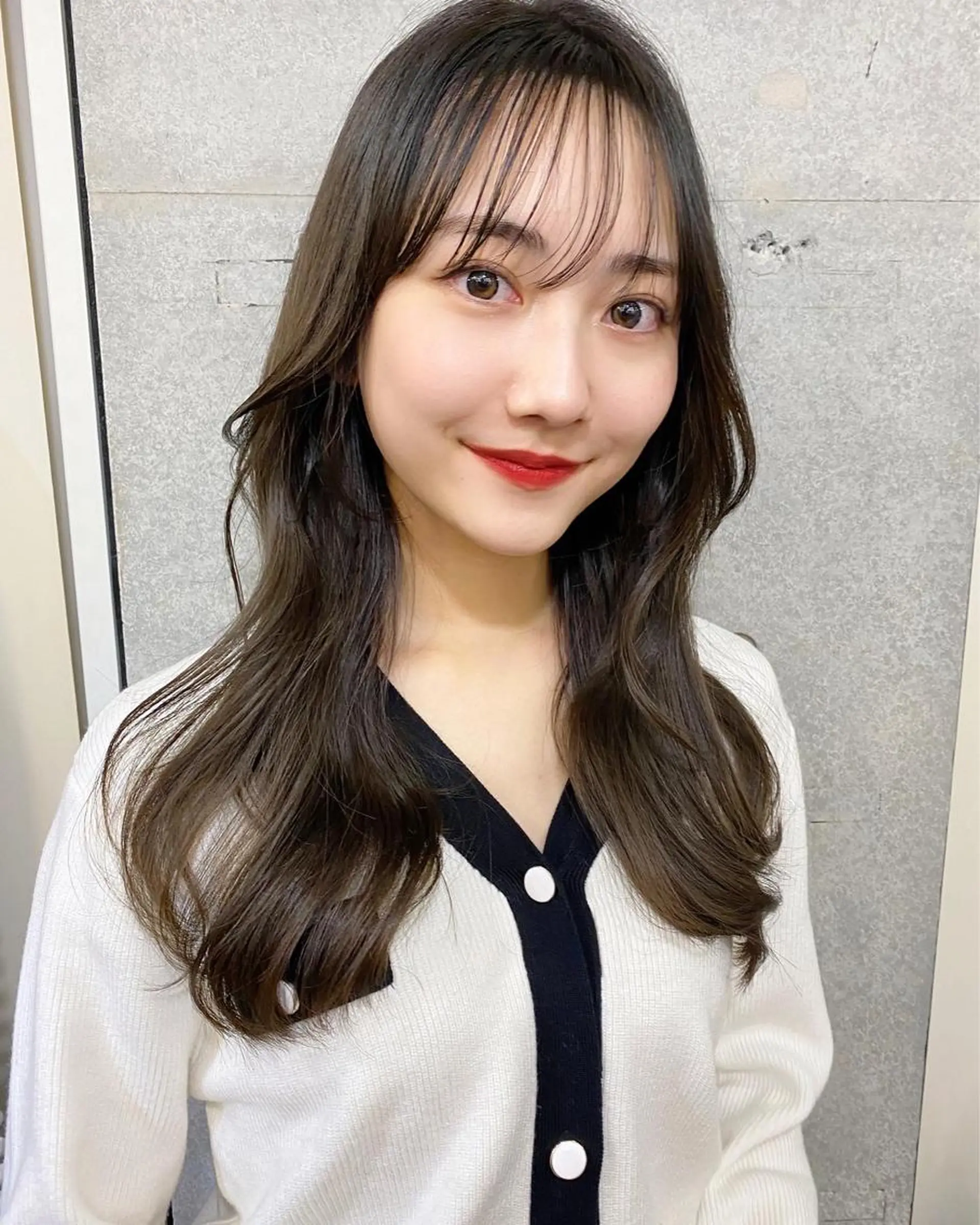 ロング カラー 韓国風ヘア レイヤーカット 似合わせレイヤー 🇰🇷荒木洋文のヘアスタイル