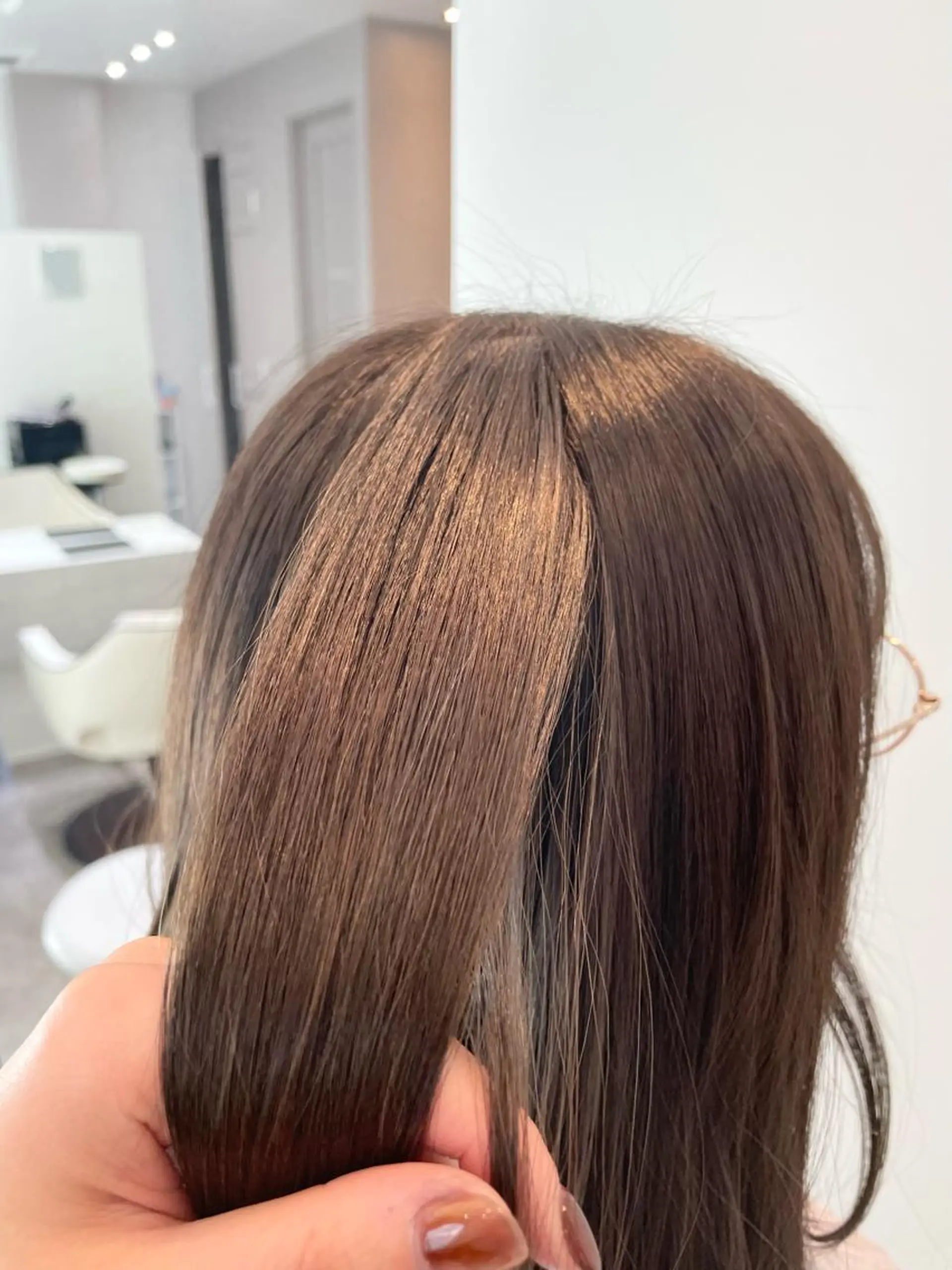 ミディアム カラー 韓国×網紅ヘア 🤍りん🤍のヘアスタイル