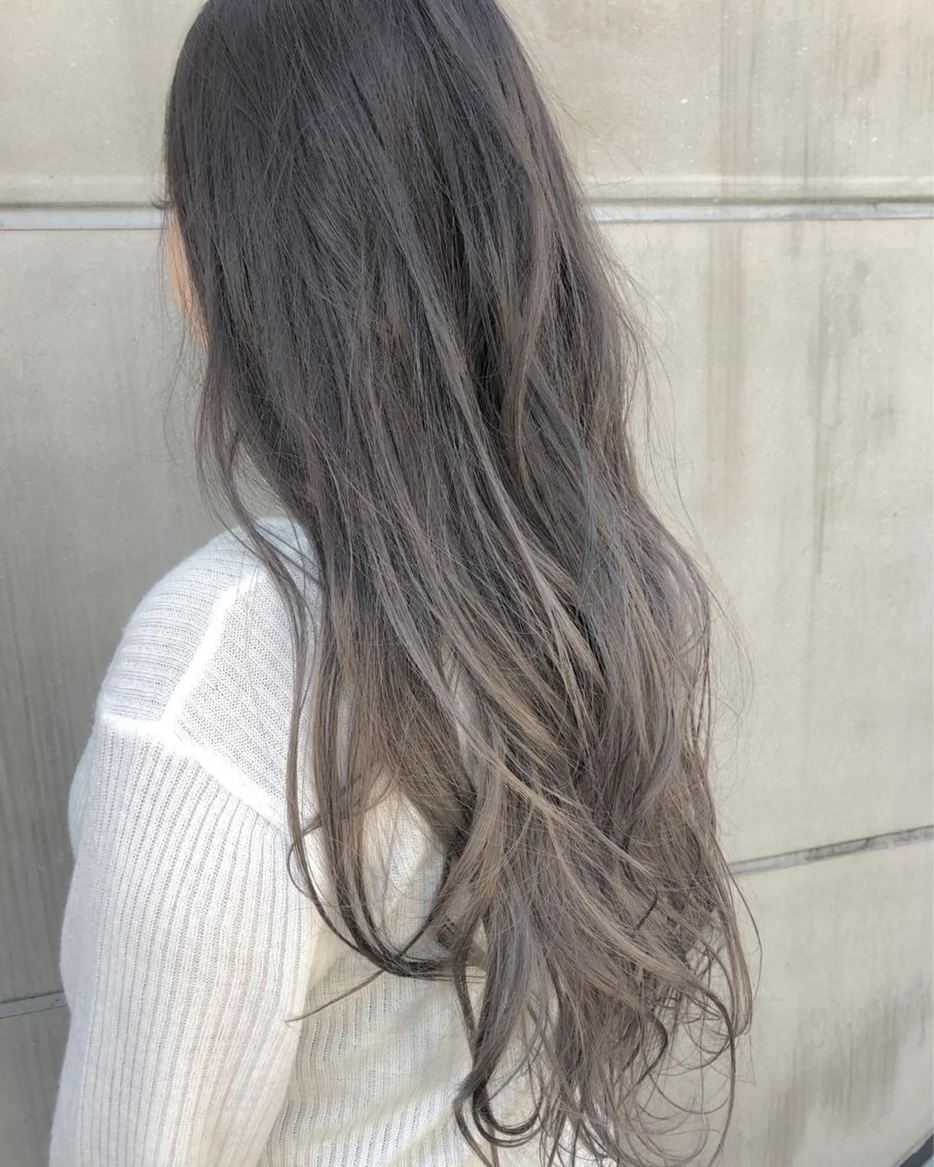 ロング カラー 北間 寛哉のヘアスタイル
