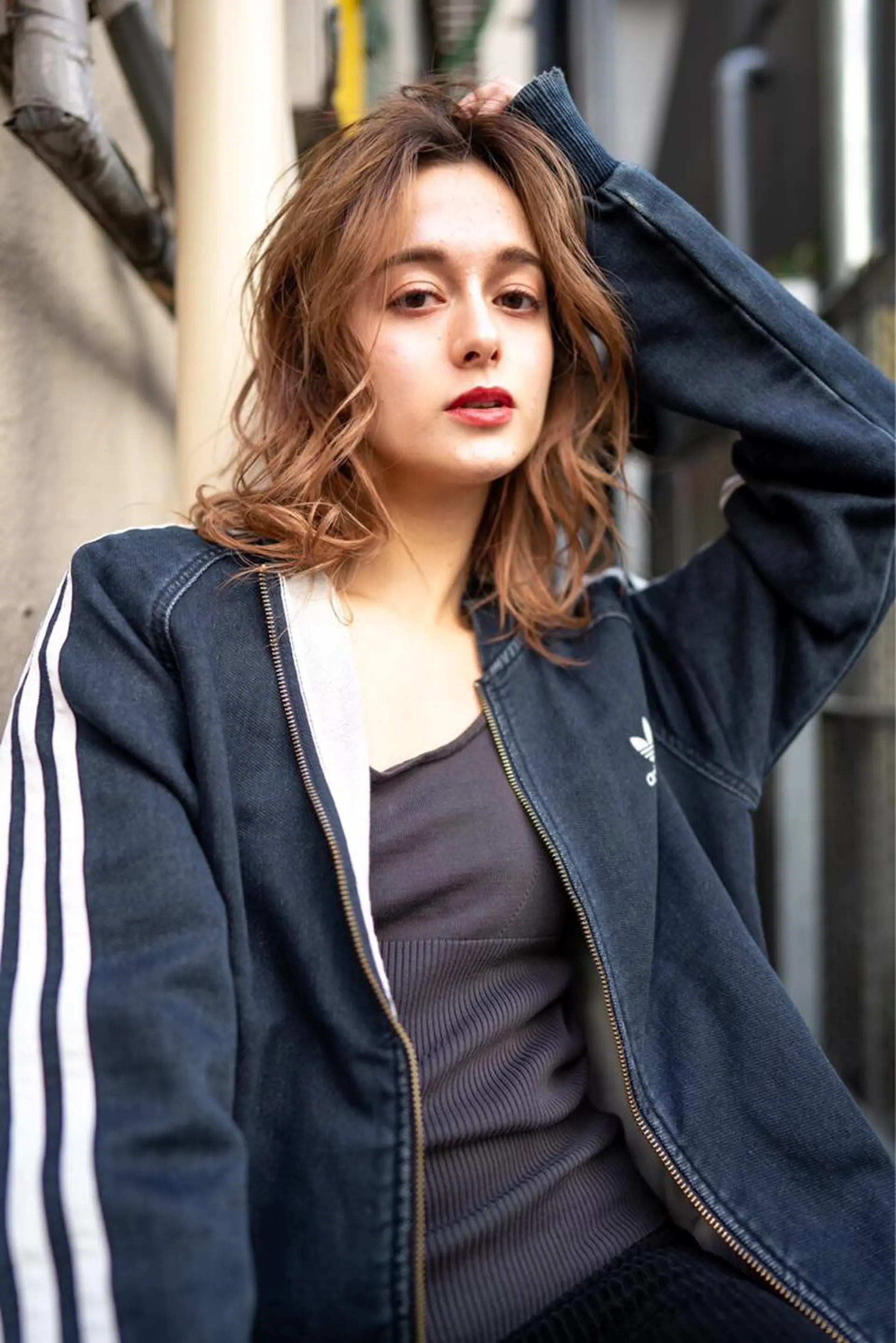 ミディアム カラー 韓国ヘア 店長NEGIのヘアスタイル