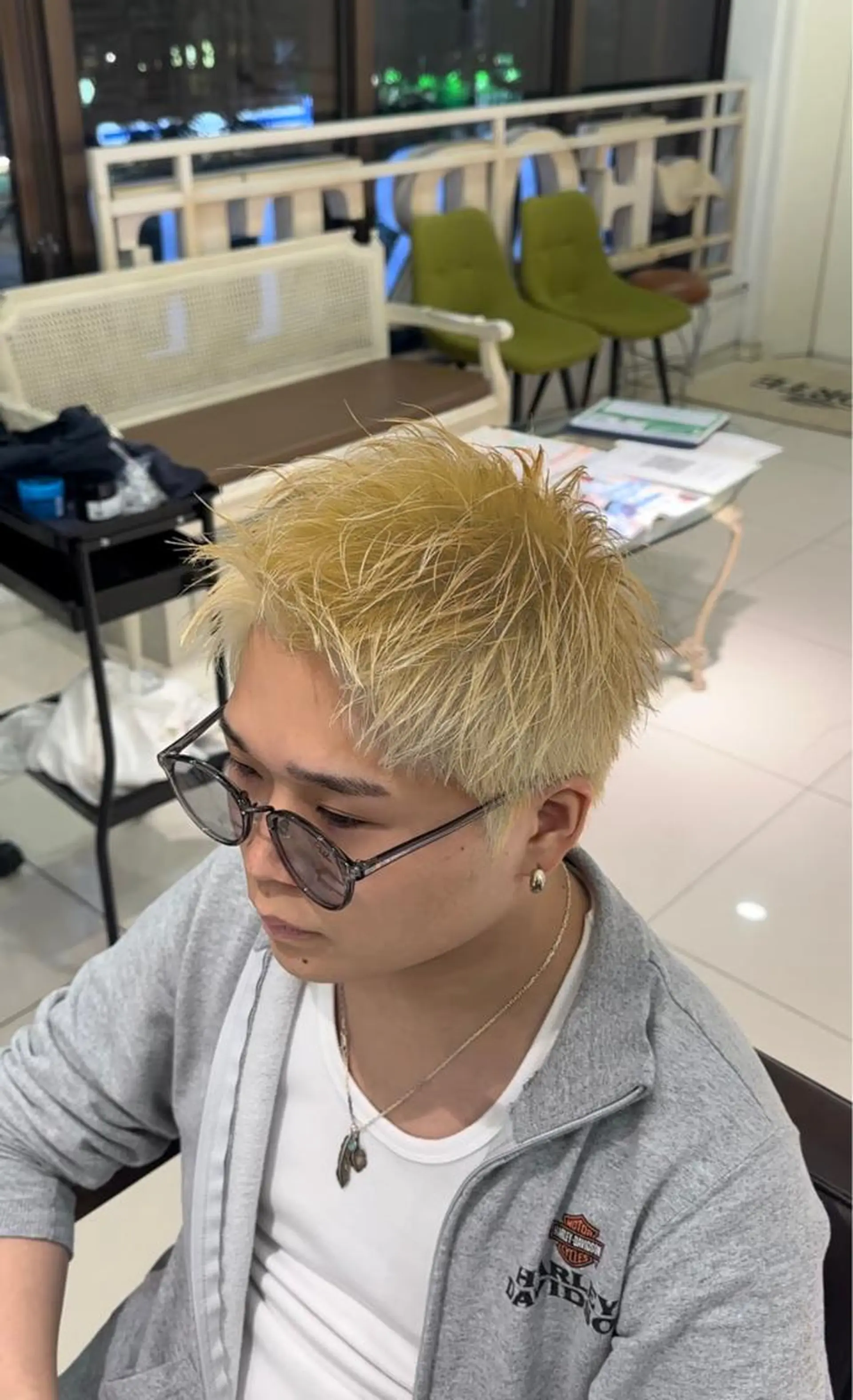 メンズ SALOWIN渋谷caldo店B1所属・岐津公太 メンズ縮毛矯正のプロのヘアスタイル