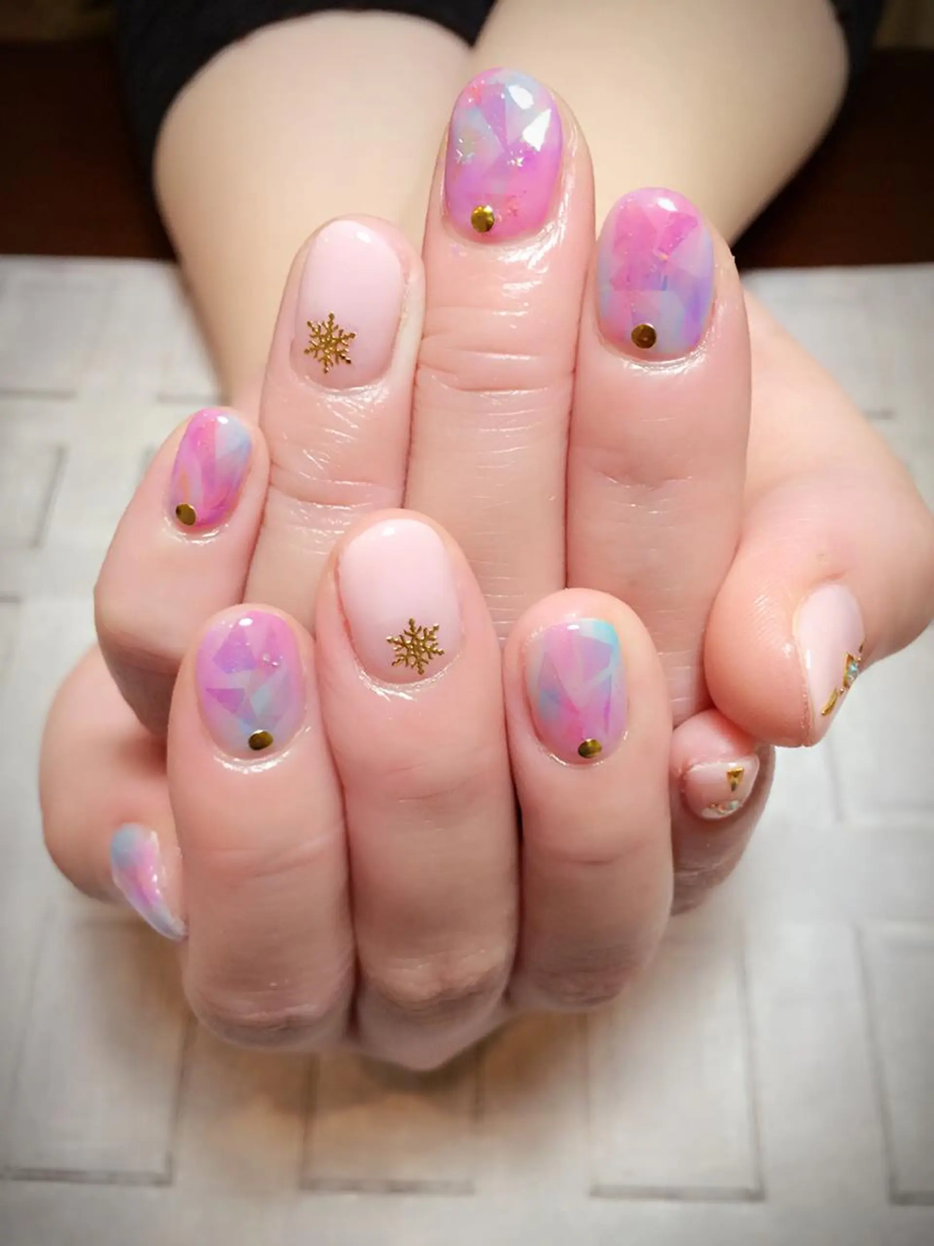 ネイル オーロラネイル jdn kayokoのネイルデザイン