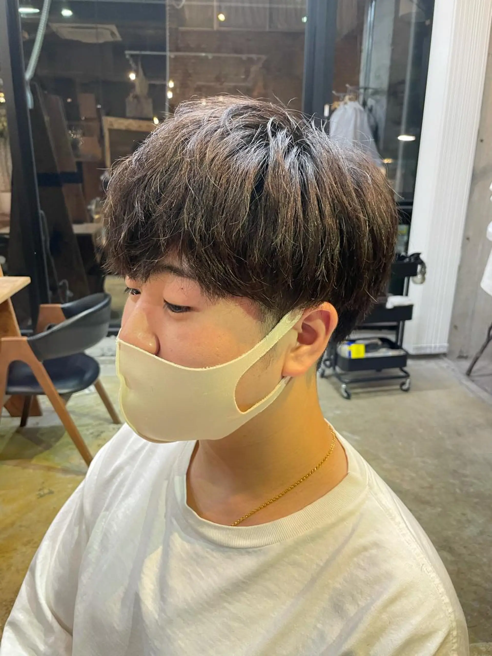 ショート メンズ カット ヘッドスパ 山下 皐介のヘアスタイル