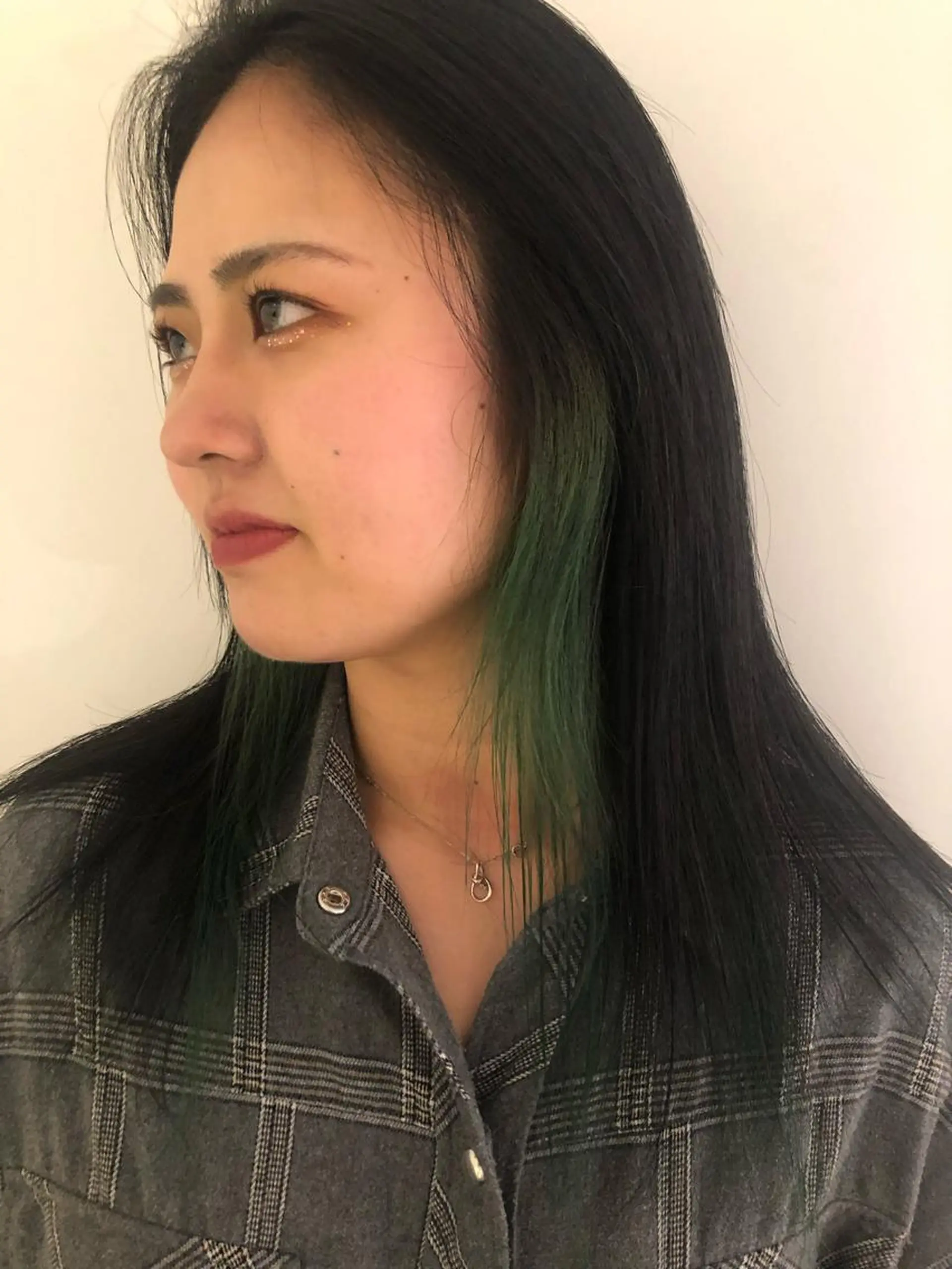 カラー ヘアカラー ブリーチカラー🎀 韓国風/寺門美優のヘアスタイル