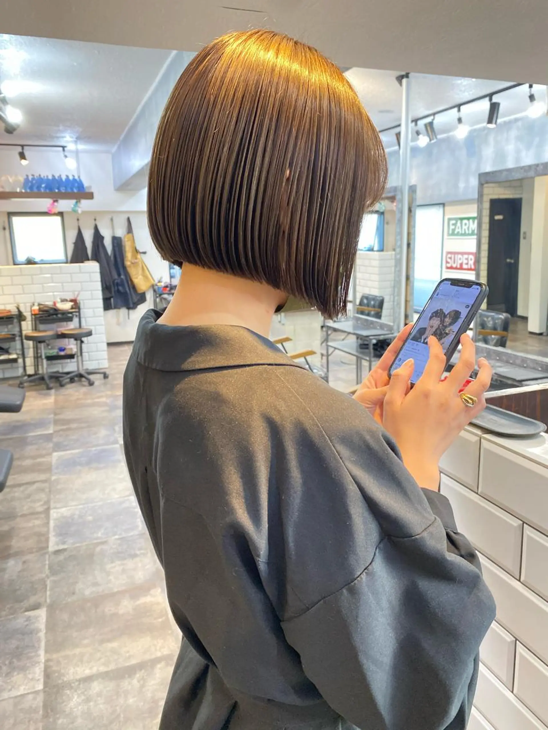 ショート ボブとパーマの達人 /美容室難民の方是非のヘアスタイル