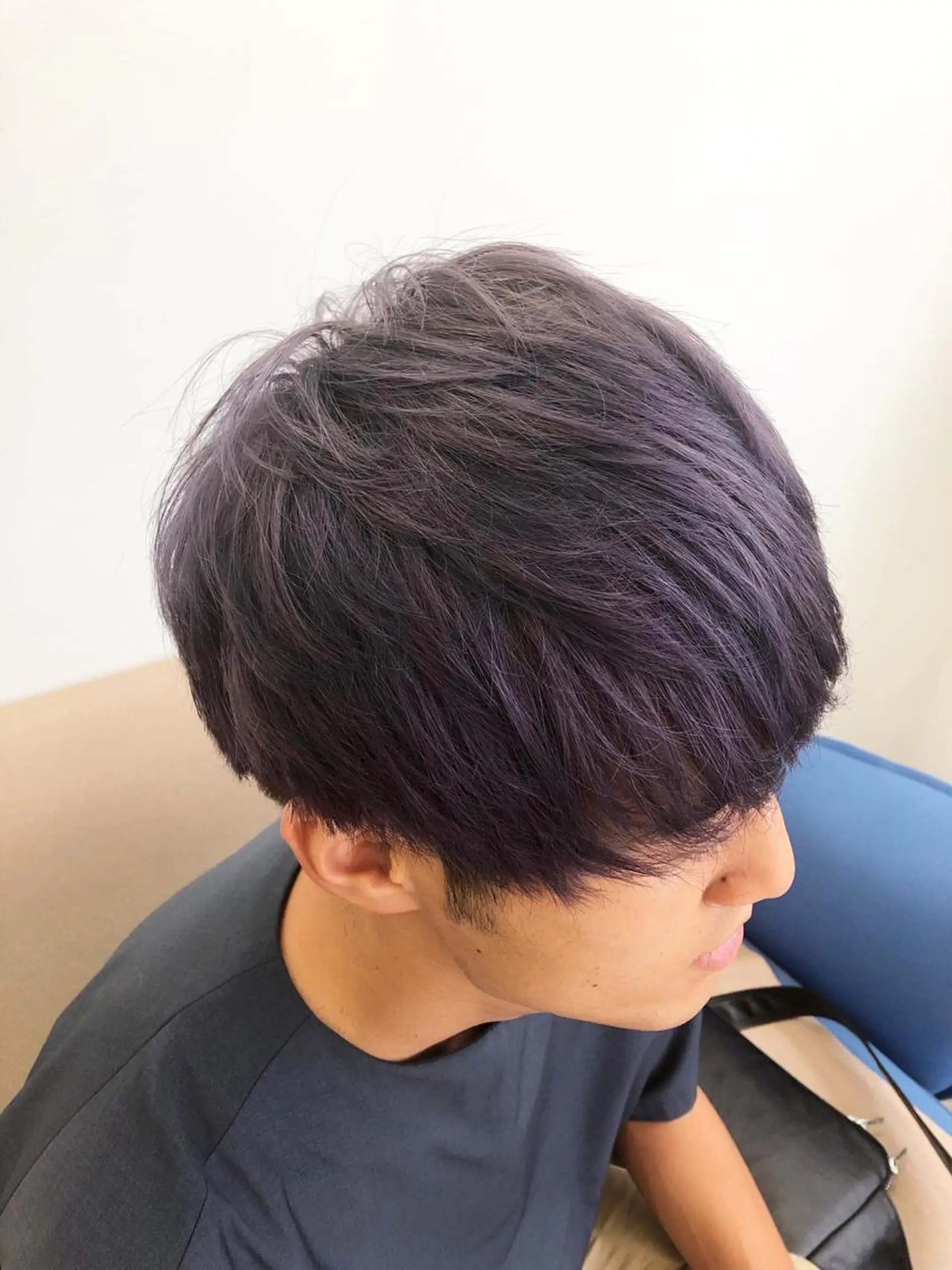メンズ メンズブリーチ メンズハイトーン カット ヘアカラー トリートメント 千種区/くせ毛カット /尾島光季のヘアスタイル