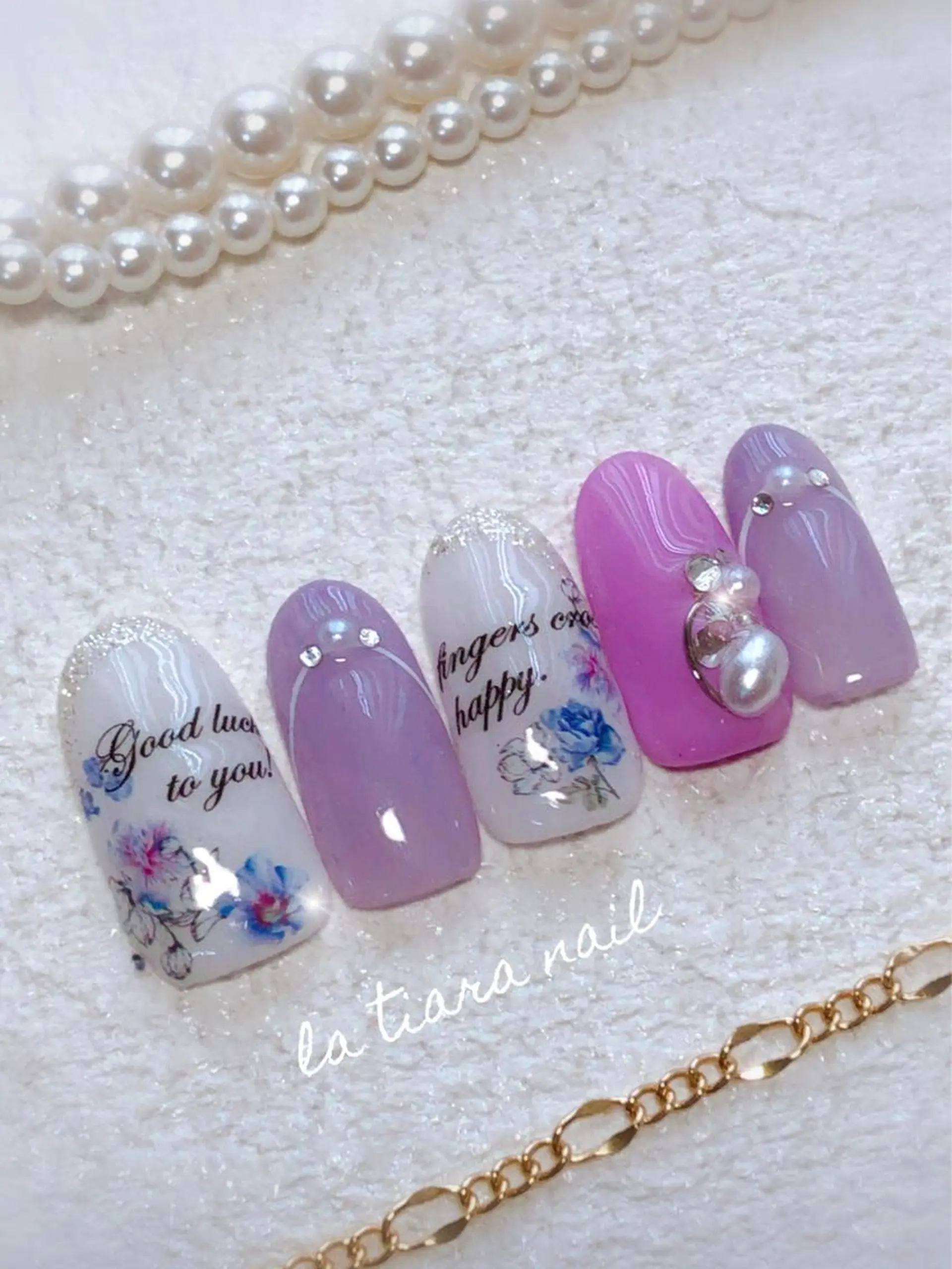 ネイル Blue bird  nailのネイルデザイン