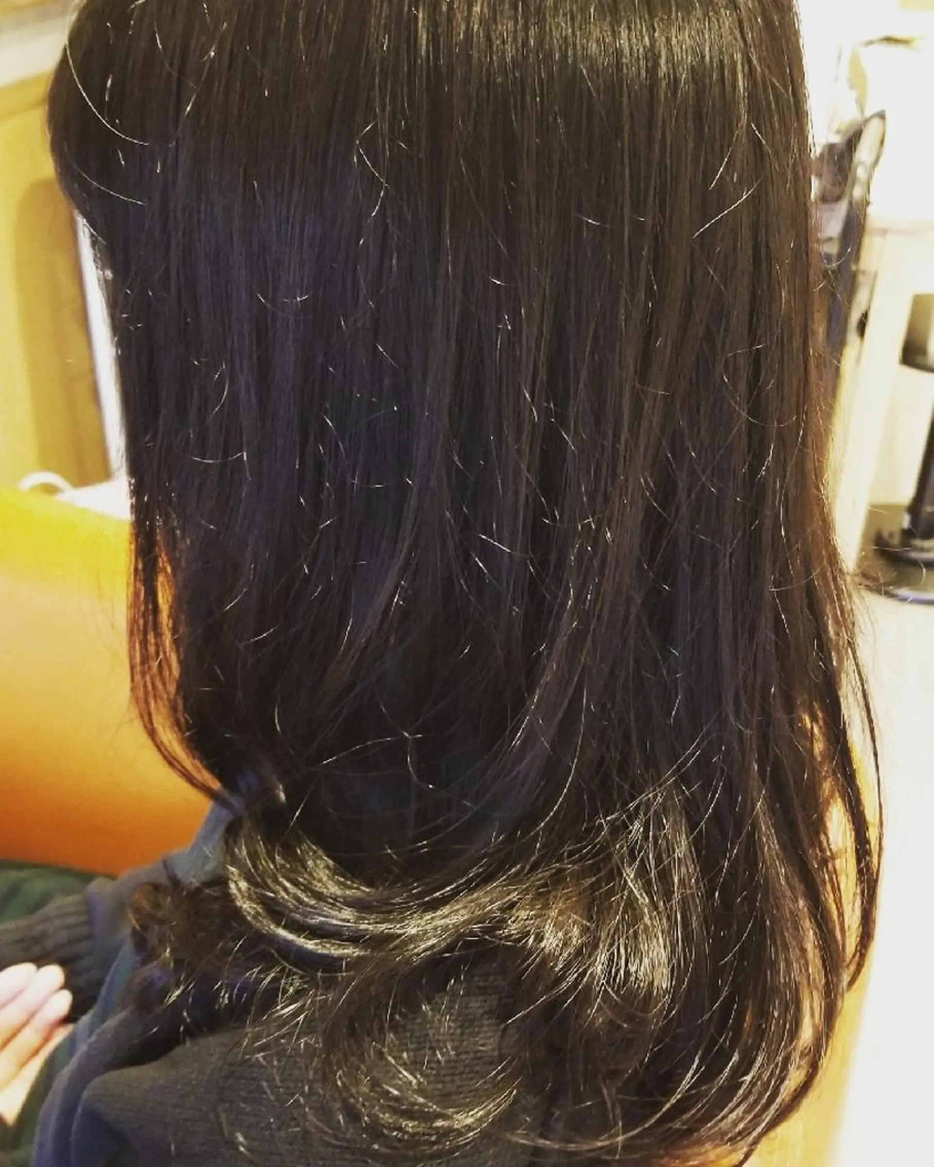 セミロング カラー アディクシーカラー バレイヤージュ イルミナカラー 外国人風カラー レイヤーカット カット ヘアカラー トリートメント spa hair  ark 富井直美のヘアスタイル