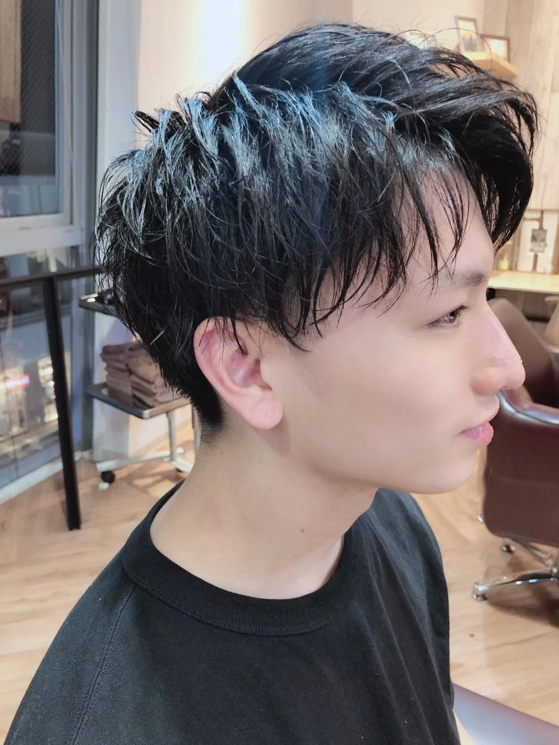 ショート ヘアアレンジ メンズ メンズZina代表 田端 麗治のヘアスタイル