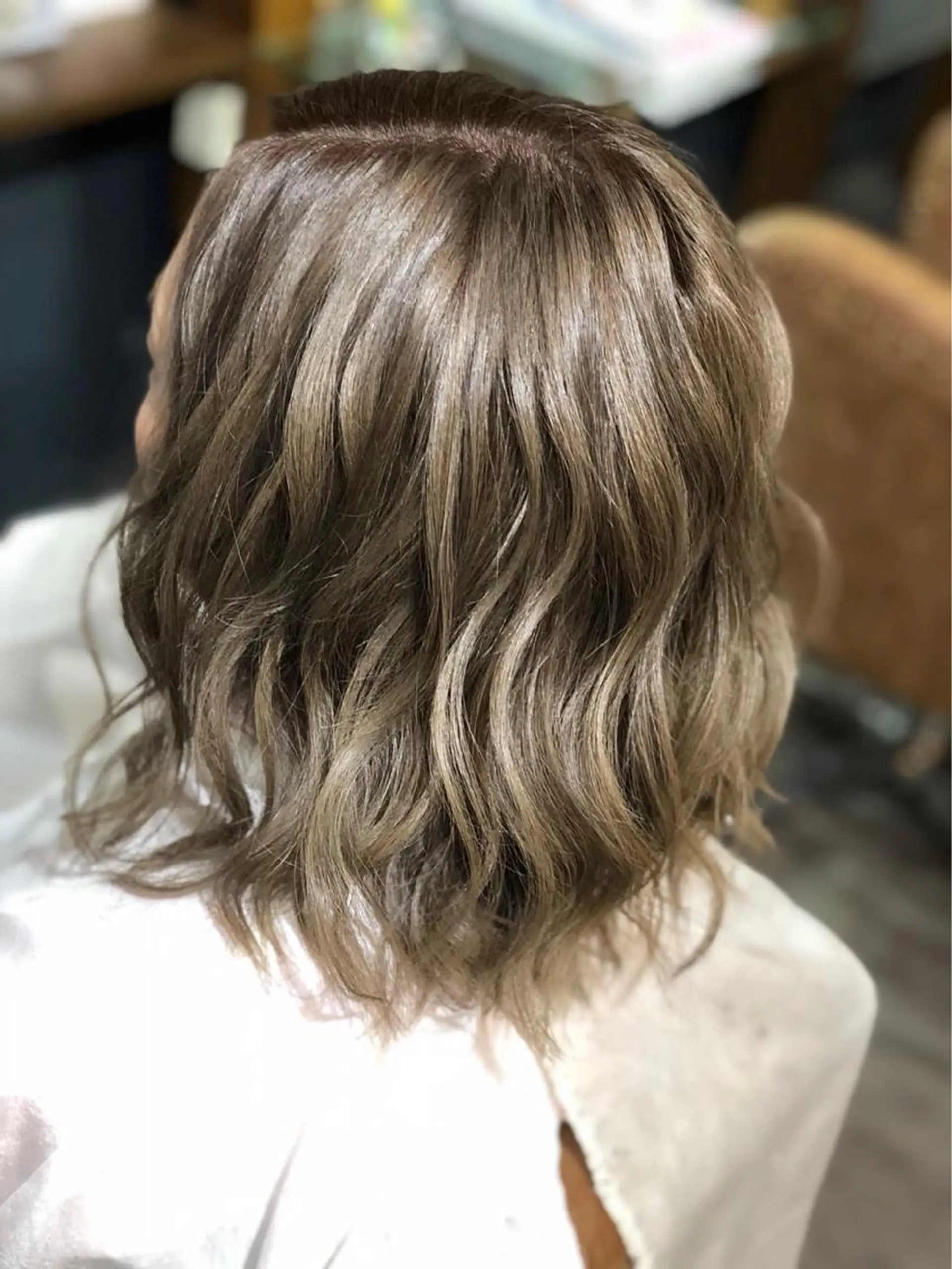 ミディアム ヘアカラー トリートメント 西村 雄二/エクステのヘアスタイル