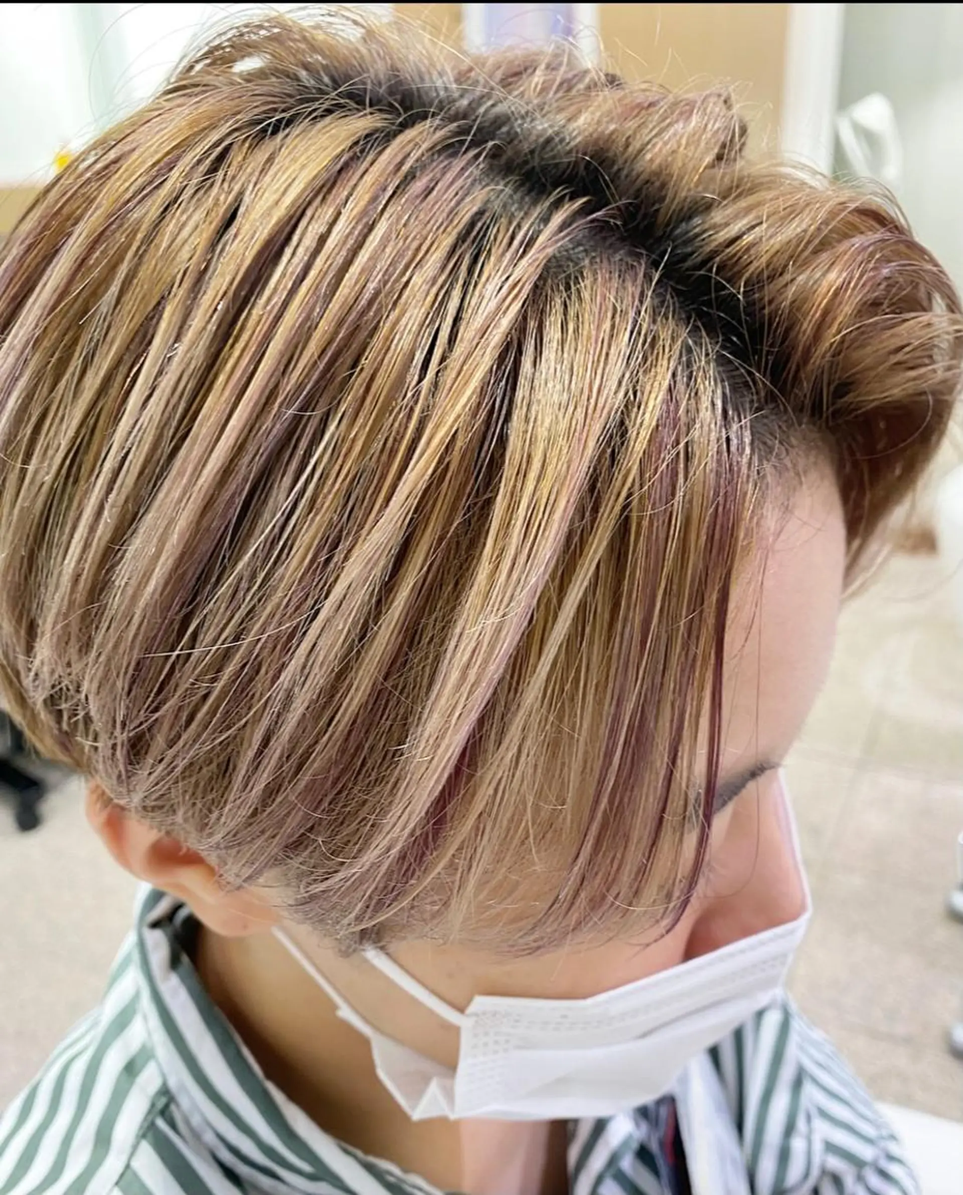 ショート ハイライト ROSSO 大橋店 /大野　凜のヘアスタイル