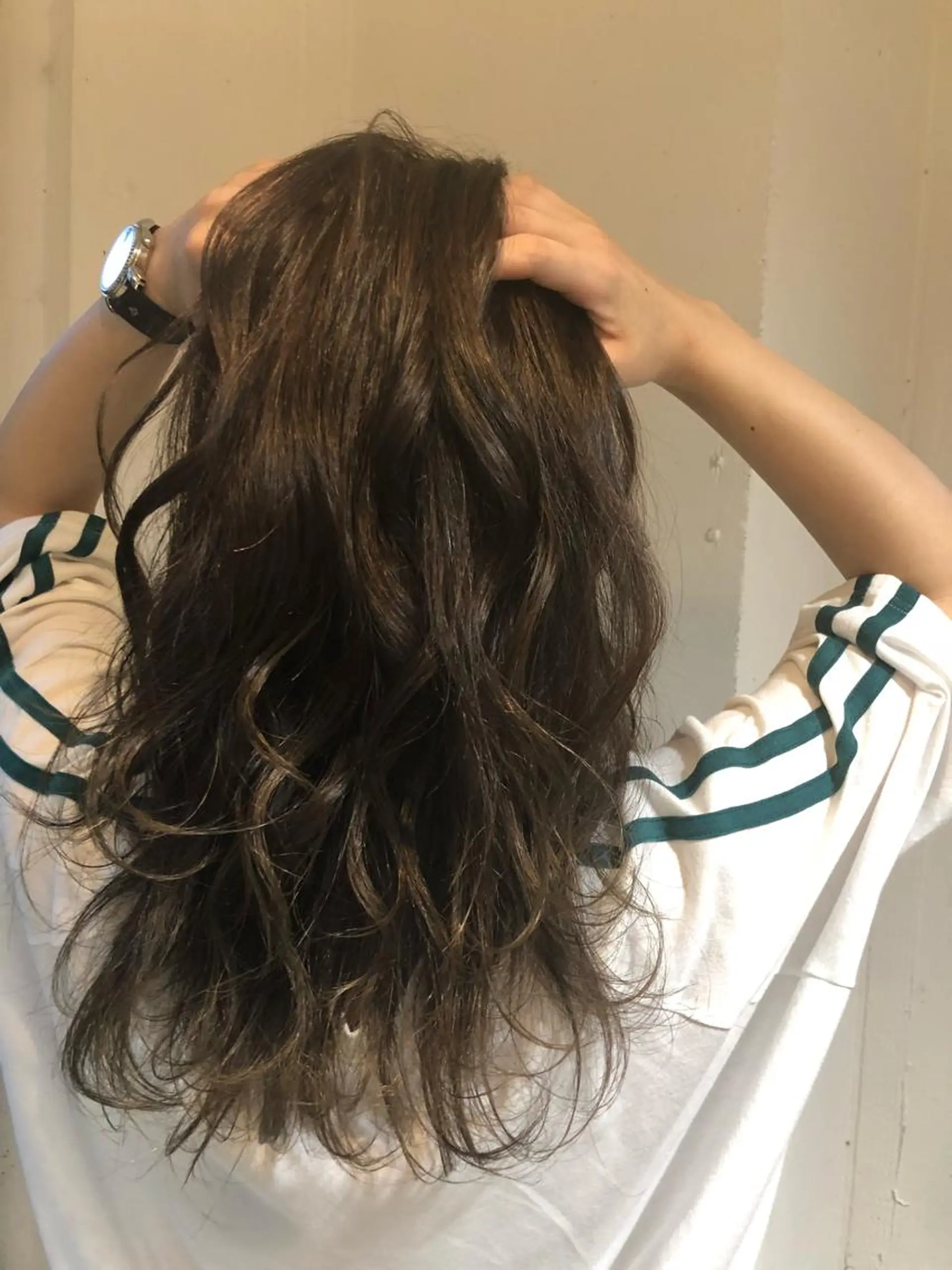 ロング カラー ヘアアレンジ 透明感カラー🤎 ゆりのヘアスタイル