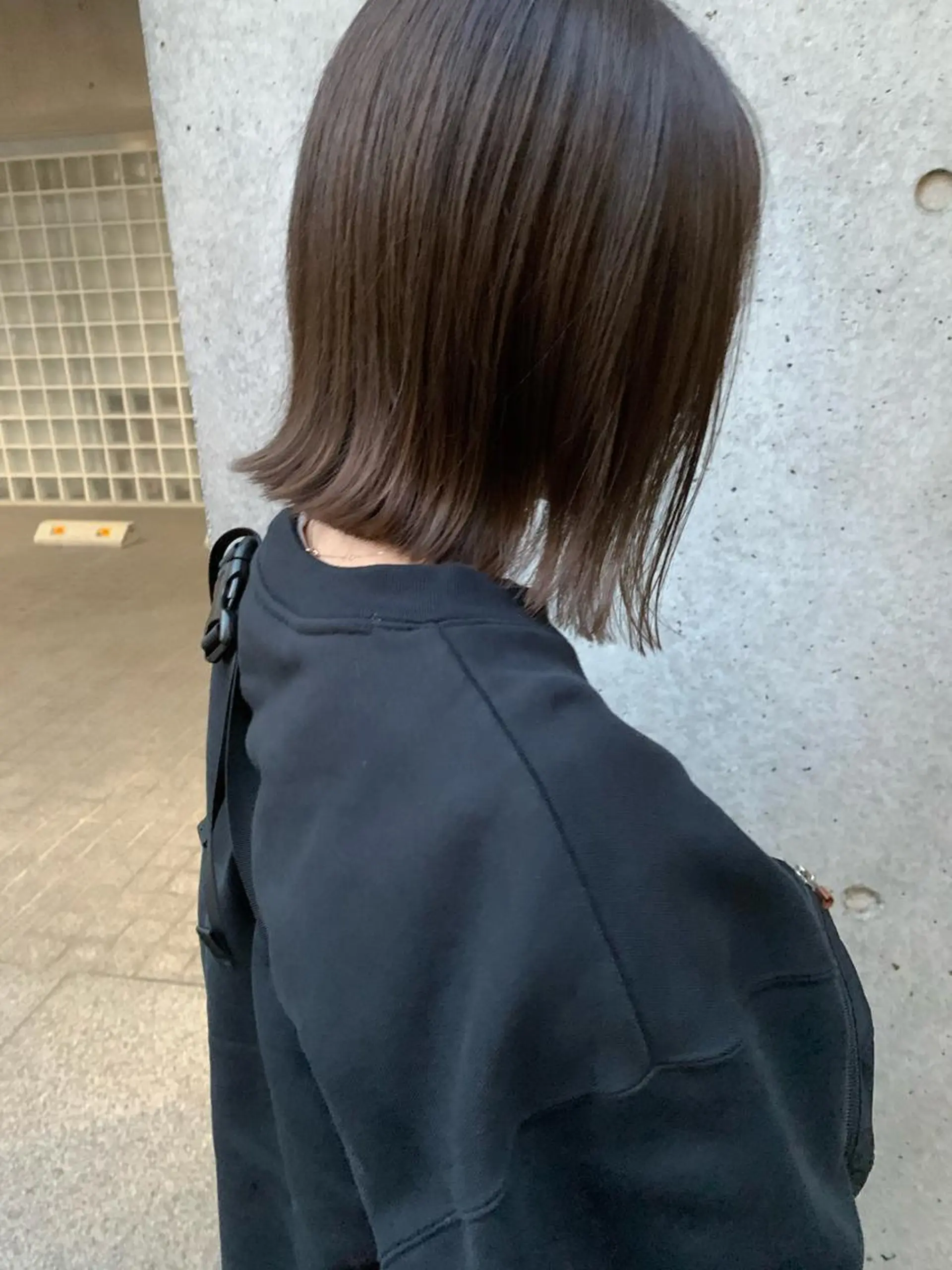 ミディアム カラー ヘアアレンジ ベージュカラー グレージュ オリーブベージュ オリーブグレージュ オリーブグレー 🌟アレンジが似合う カラー🌟Rumiのヘアスタイル